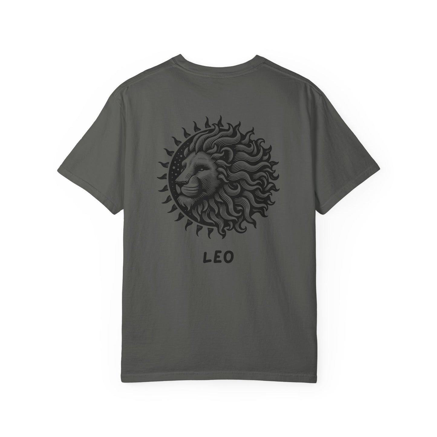 Leo Sun Lion T-Shirt – Zodiac Astrology Graphic Tee | Vintage Celestial Star Sign Shirt