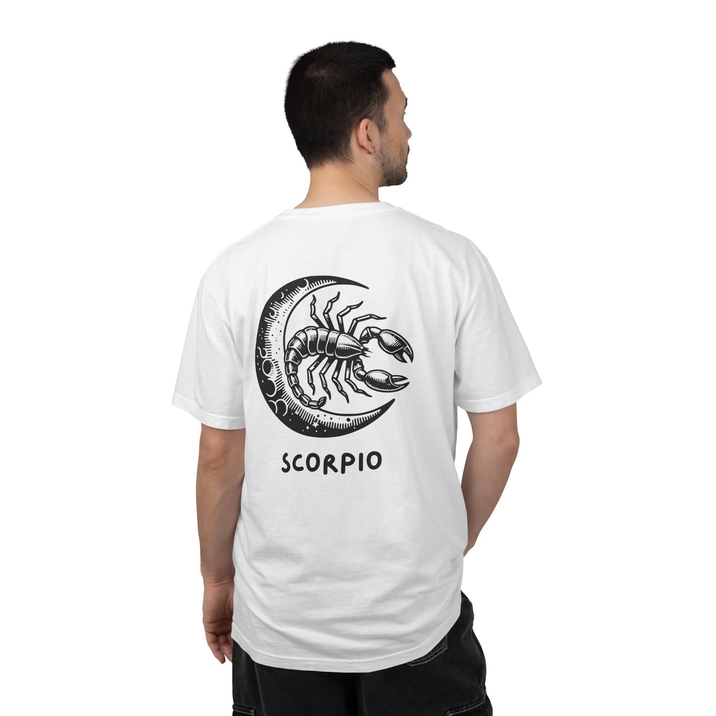Scorpio Moon T-Shirt – Zodiac Scorpion Graphic Tee | Celestial Astrology Shirt