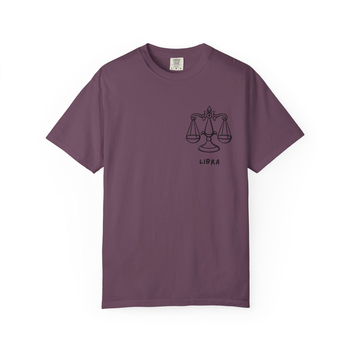 Libra Scales T-Shirt – Zodiac Balance Graphic Tee | Minimal Astrology Shirt