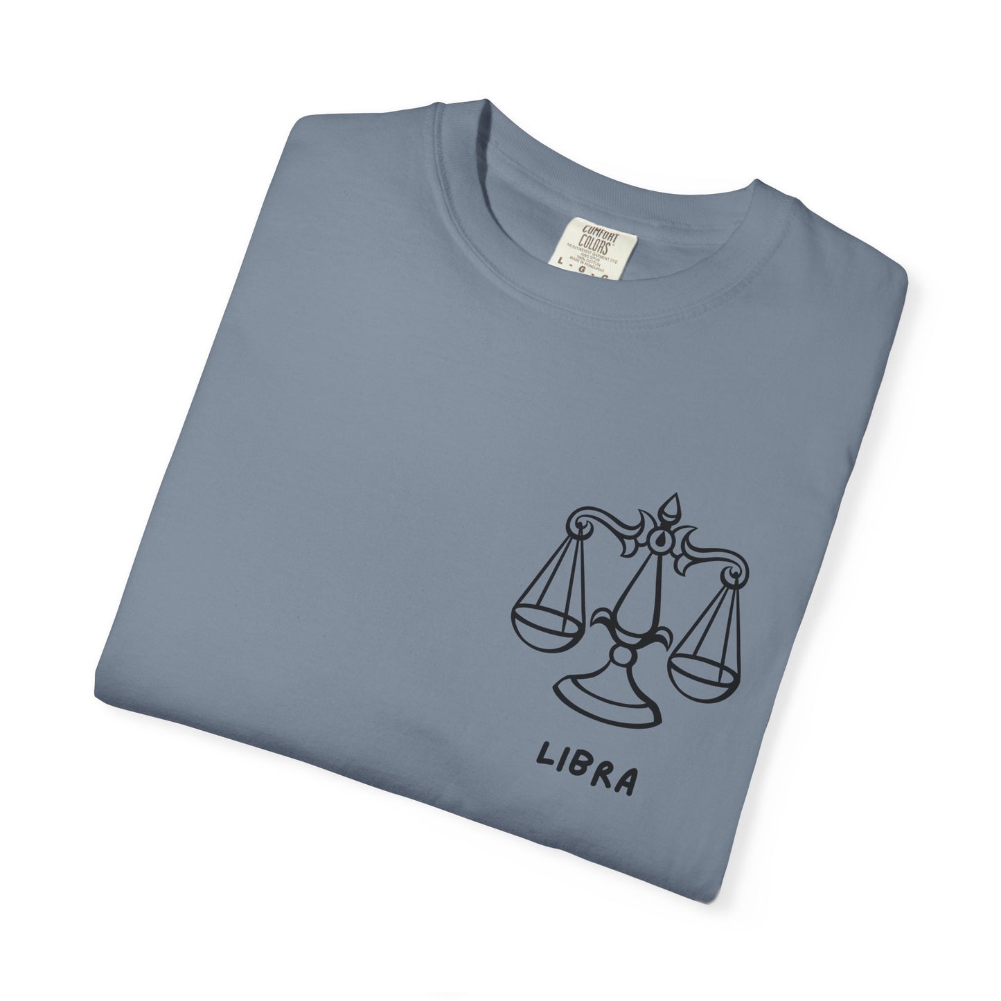 Libra Scales T-Shirt – Zodiac Balance Graphic Tee | Minimal Astrology Shirt