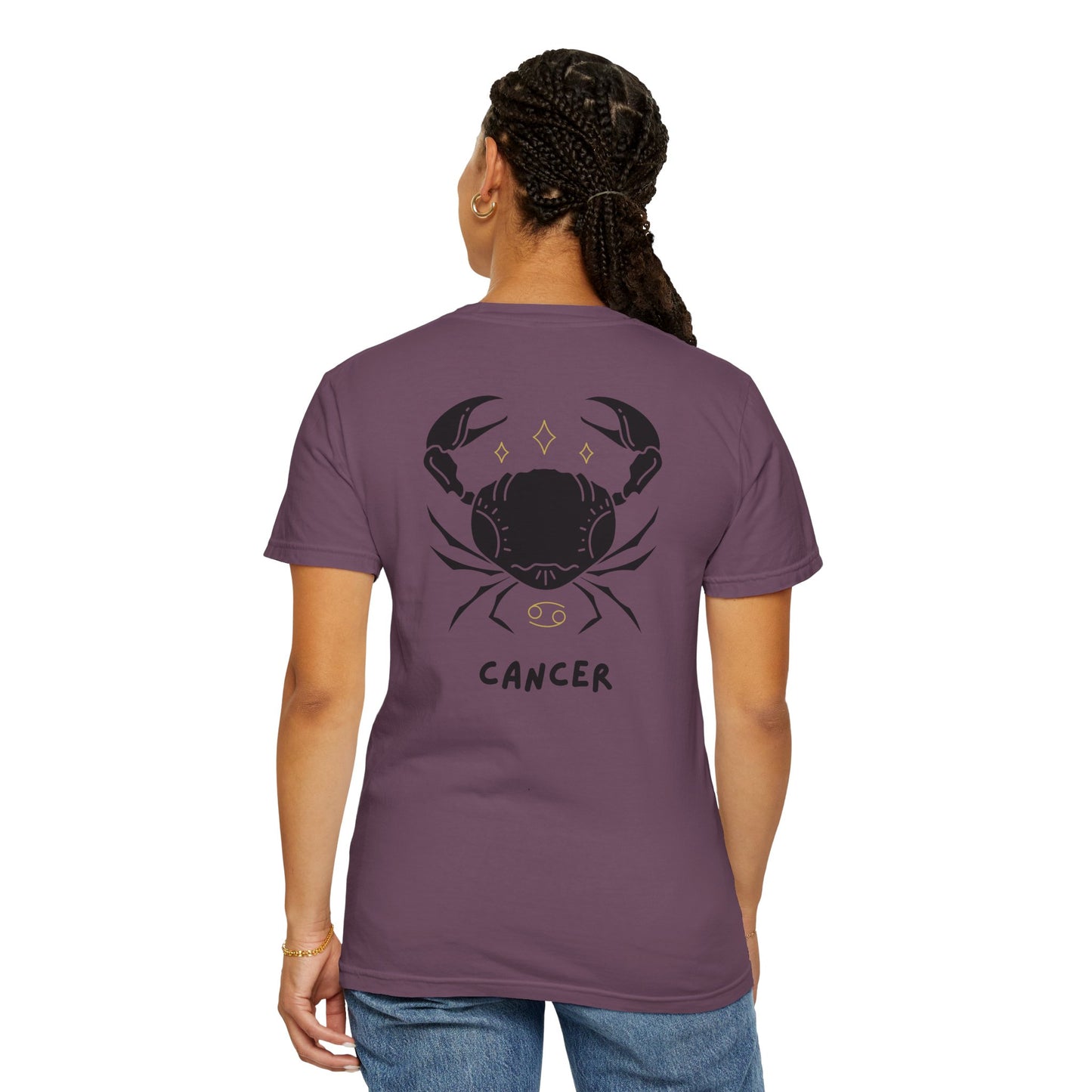 Cancer Zodiac T-Shirt – Crab Astrology Tee | Minimal Celestial Star Sign Shirt