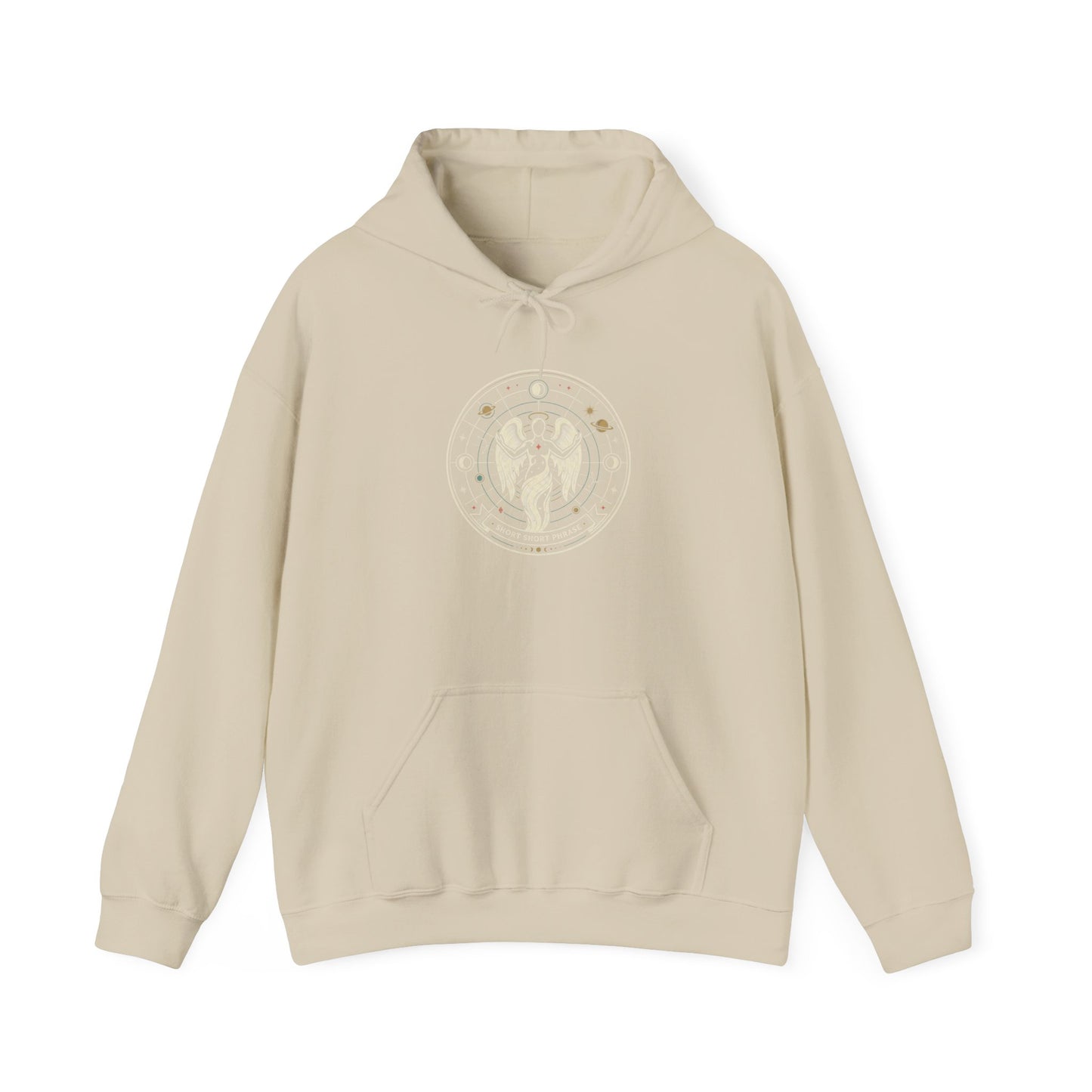 Astrology Moon Phases Hoodie – Mystic Astronaut Zodiac Sweatshirt | Celestial Graphic Hoodie