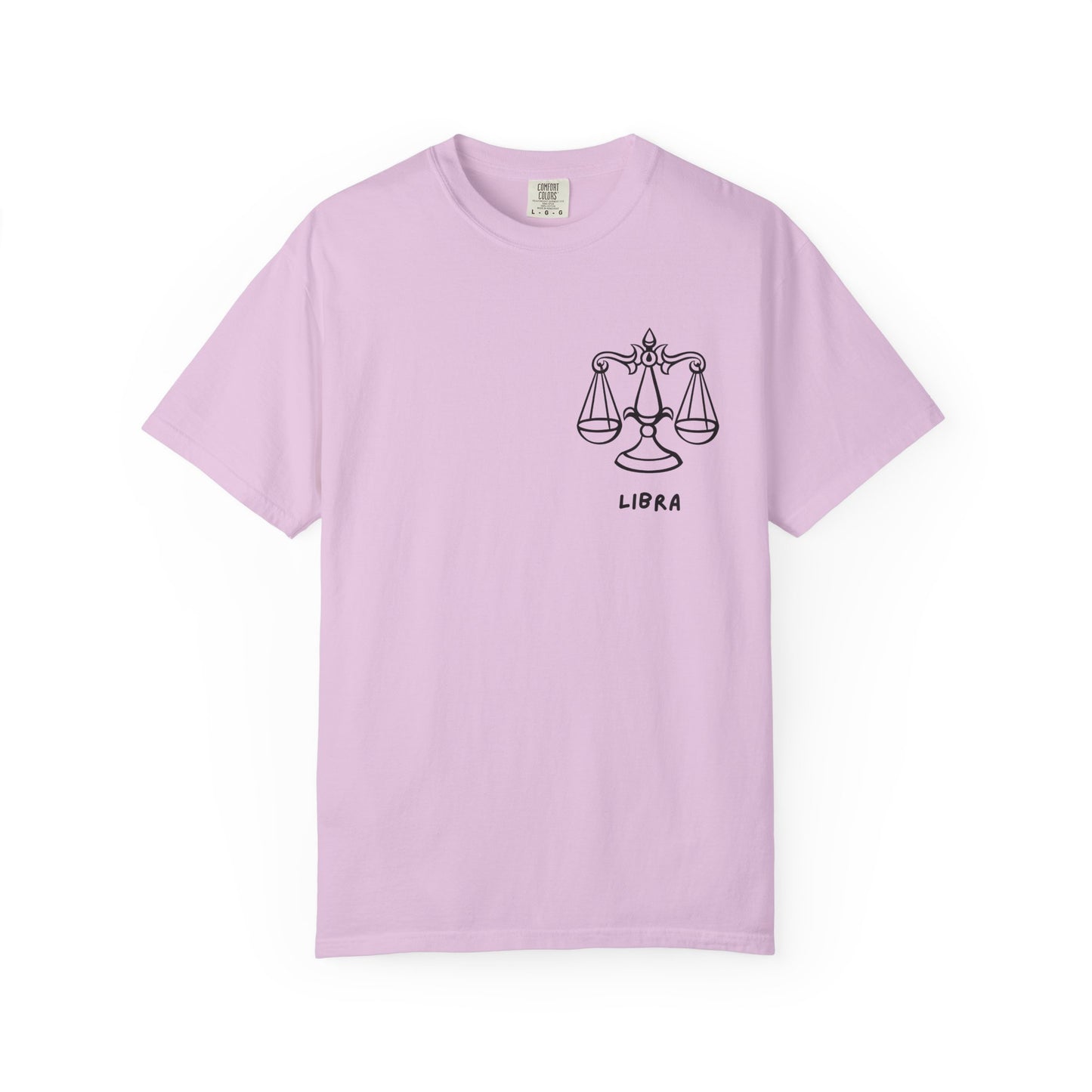 Libra Scales T-Shirt – Zodiac Balance Graphic Tee | Minimal Astrology Shirt