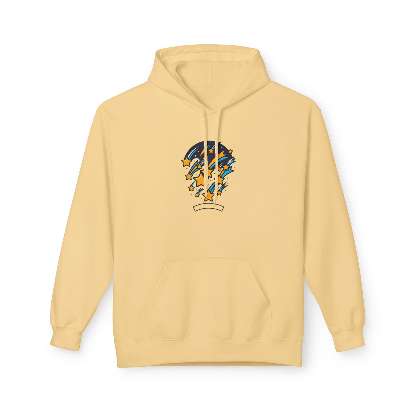 Starfall Hoodie – Shooting Stars Graphic Hoodie | Celestial Aesthetic, Cosmic Streetwear, Unisex Pullover