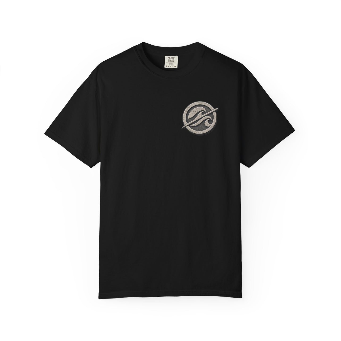 Surf Badge T-Shirt – Retro Wave Logo Tee | Vintage Coastal Streetwear Shirt