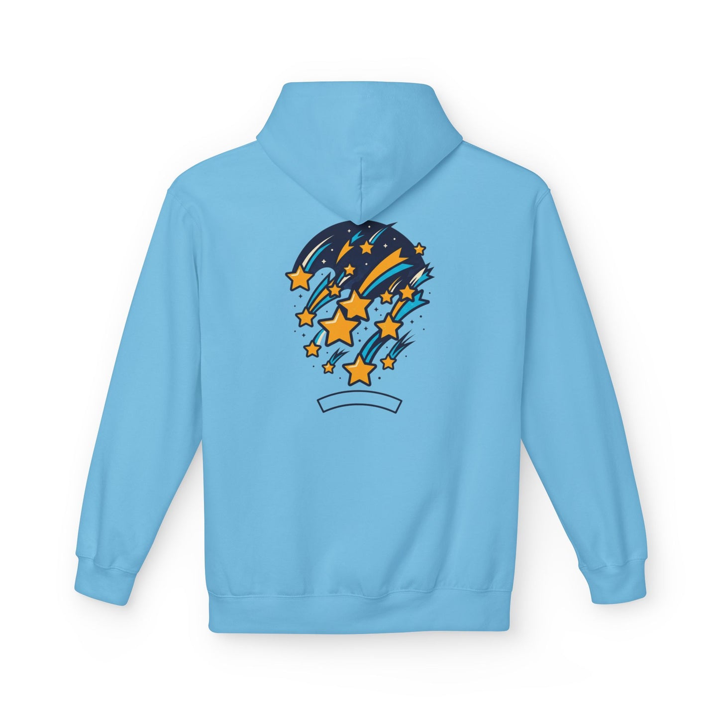 Starfall Hoodie – Shooting Stars Graphic Hoodie | Celestial Aesthetic, Cosmic Streetwear, Unisex Pullover