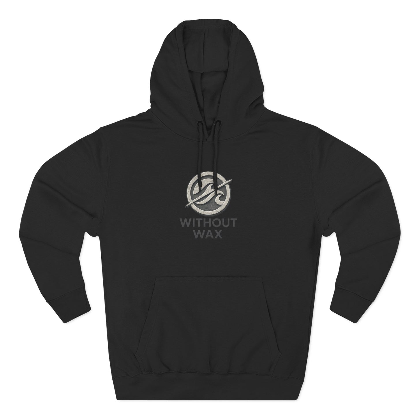 Without Wax Logo Hoodie – Minimal Surf Brand Pullover | Clean Streetwear Hoodie
