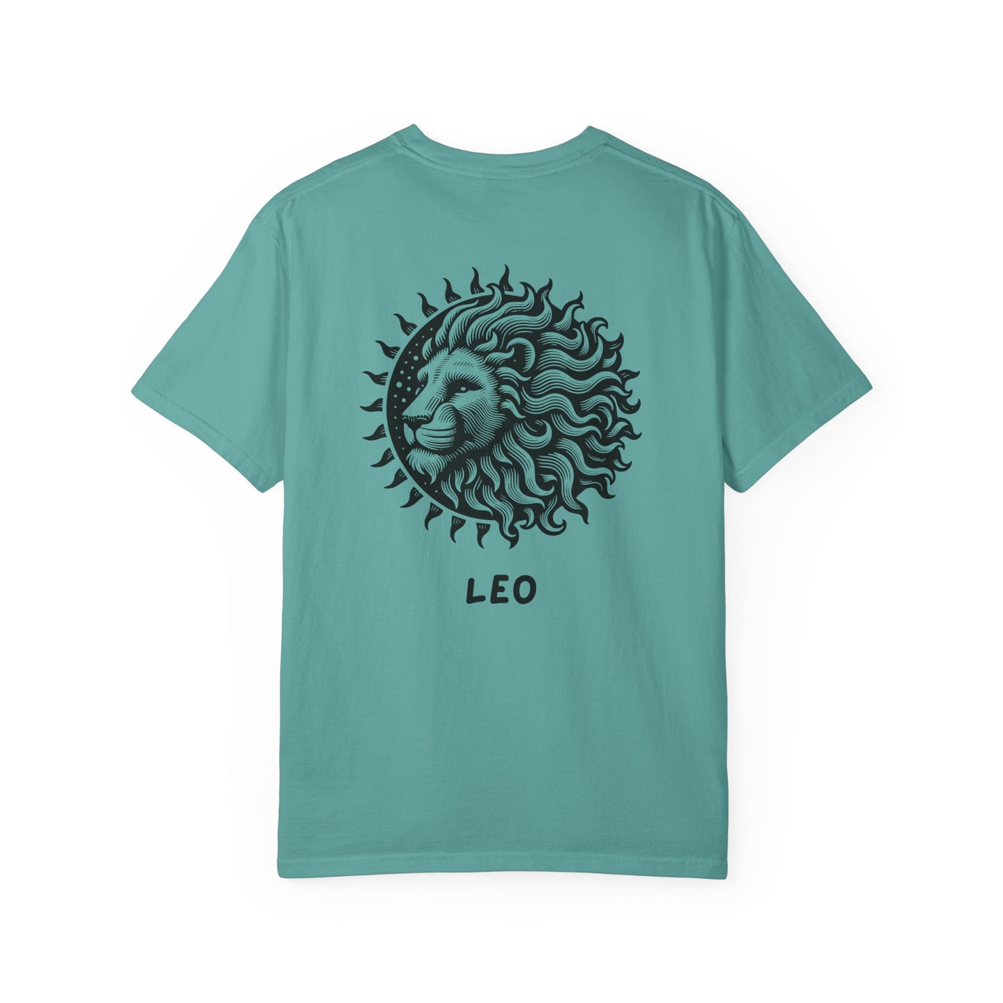 Leo Sun Lion T-Shirt – Zodiac Astrology Graphic Tee | Vintage Celestial Star Sign Shirt