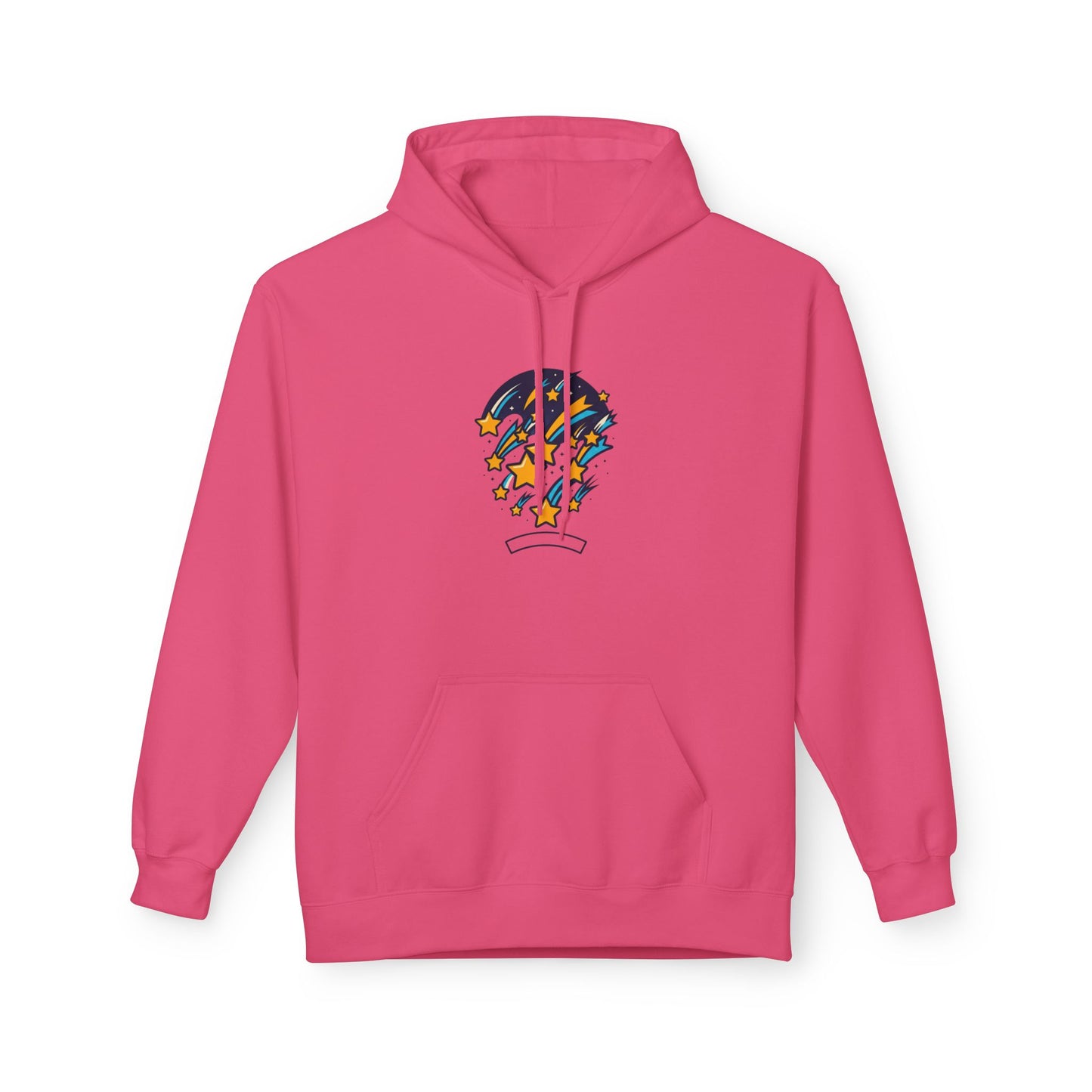 Starfall Hoodie – Shooting Stars Graphic Hoodie | Celestial Aesthetic, Cosmic Streetwear, Unisex Pullover