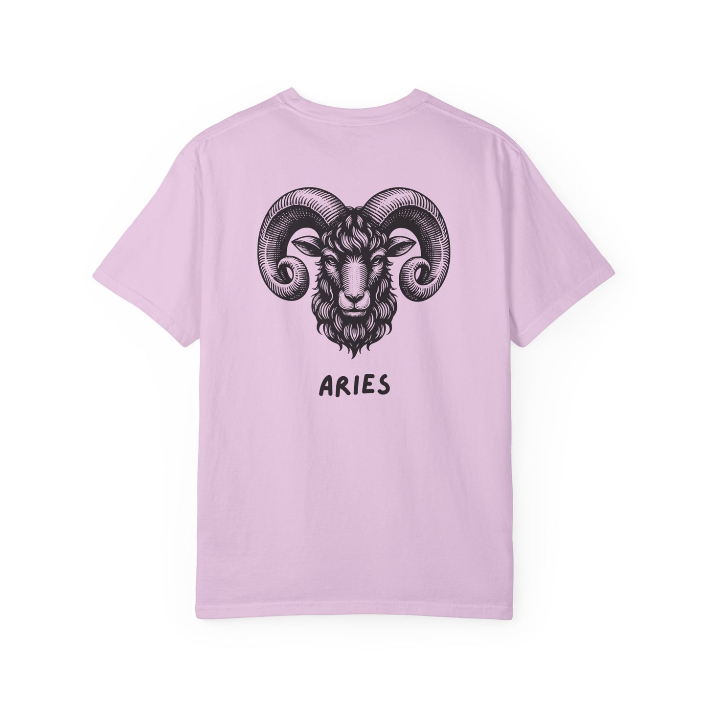 Aries Zodiac T-Shirt – Aries Ram Astrology Graphic Tee | Vintage Star Sign Shirt, Unisex Tee