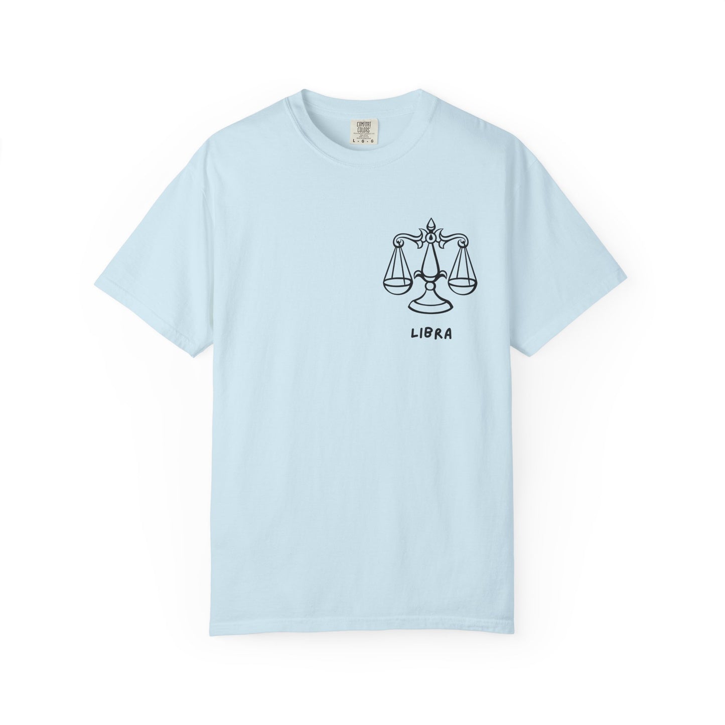 Libra Scales T-Shirt – Zodiac Balance Graphic Tee | Minimal Astrology Shirt
