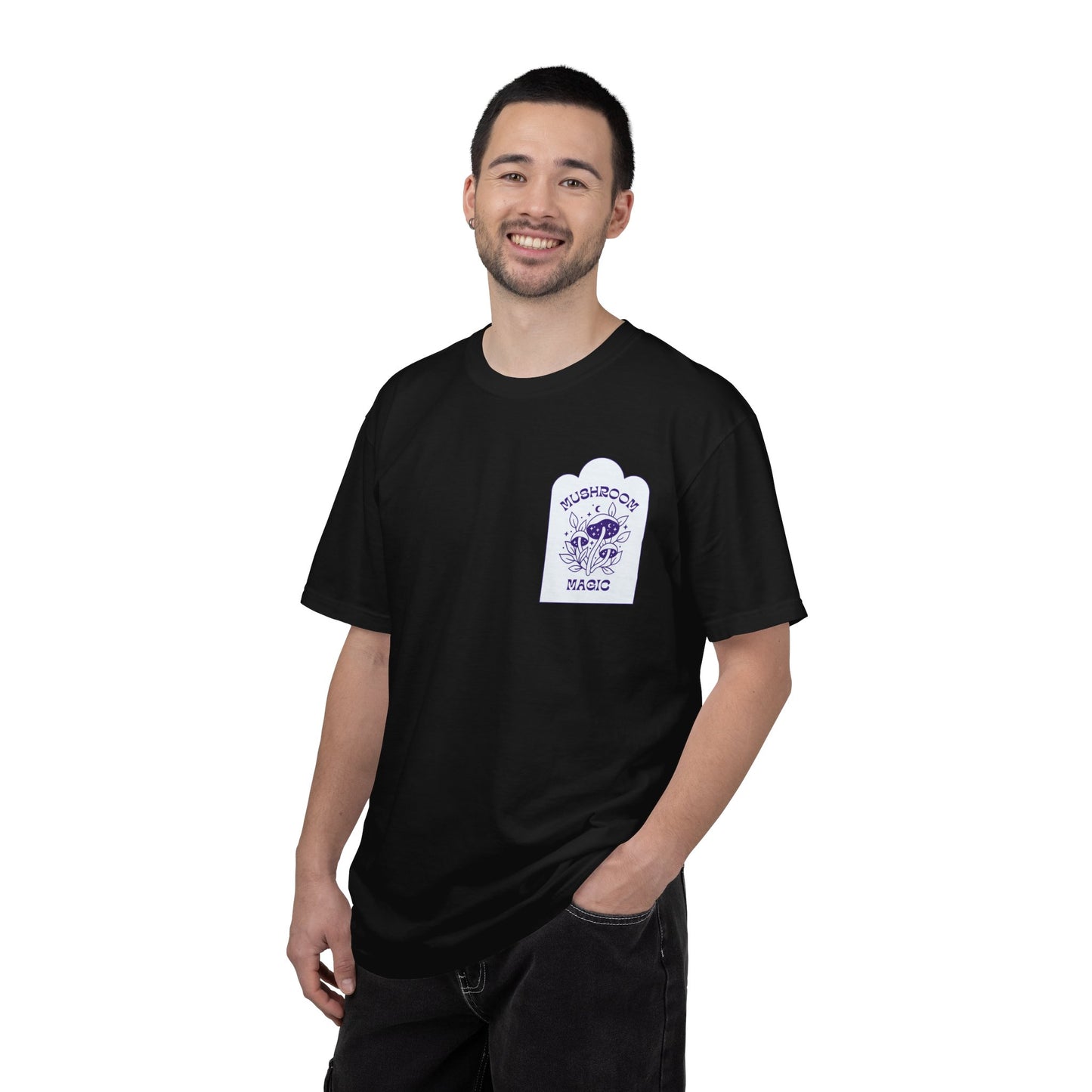 Mushroom Magic T-Shirt – Retro Psychedelic Fungi Graphic Tee | Nature-Inspired Vintage Shirt