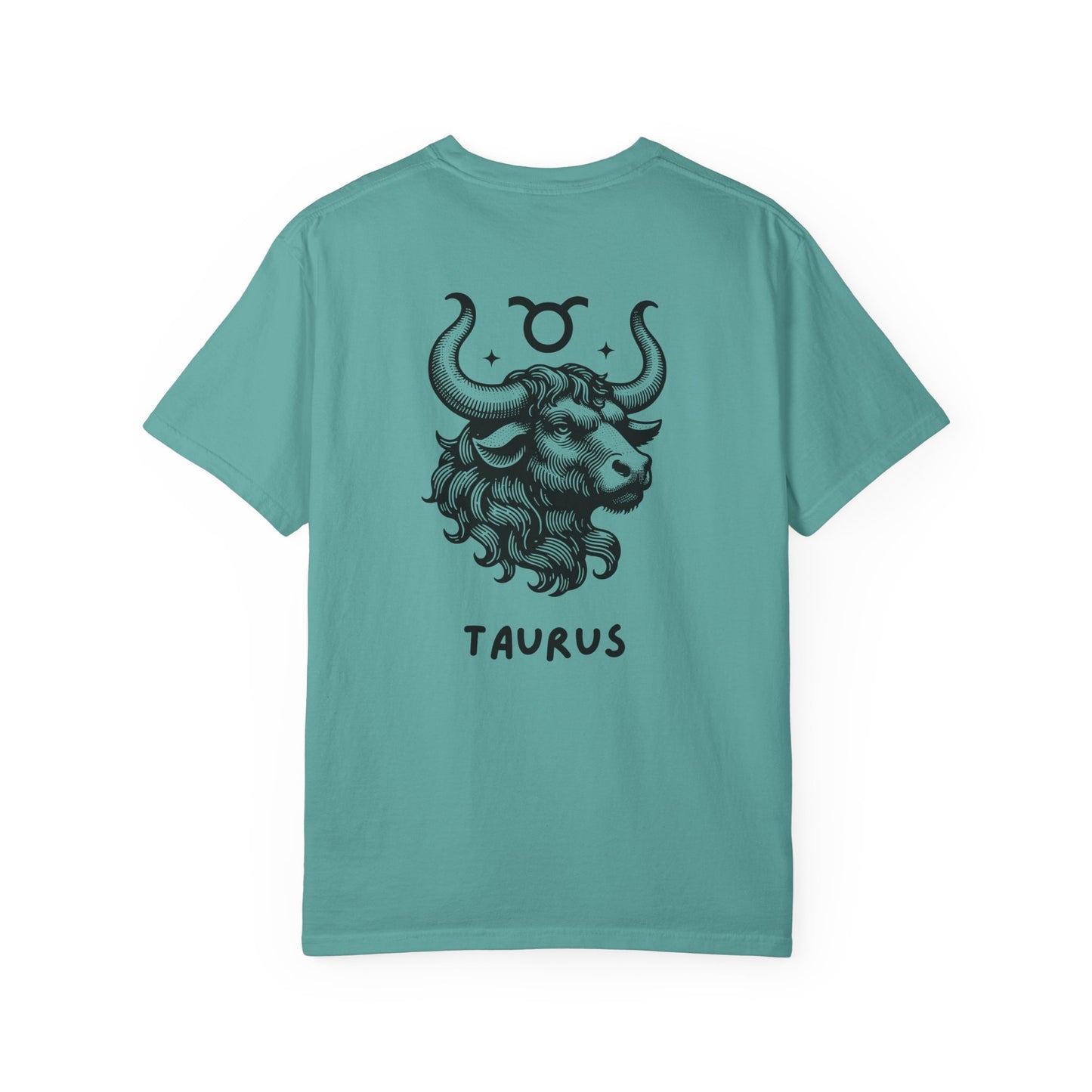 Taurus Bull Zodiac T-Shirt – Minimal Astrology Graphic Tee | Earth Sign Vintage Shirt