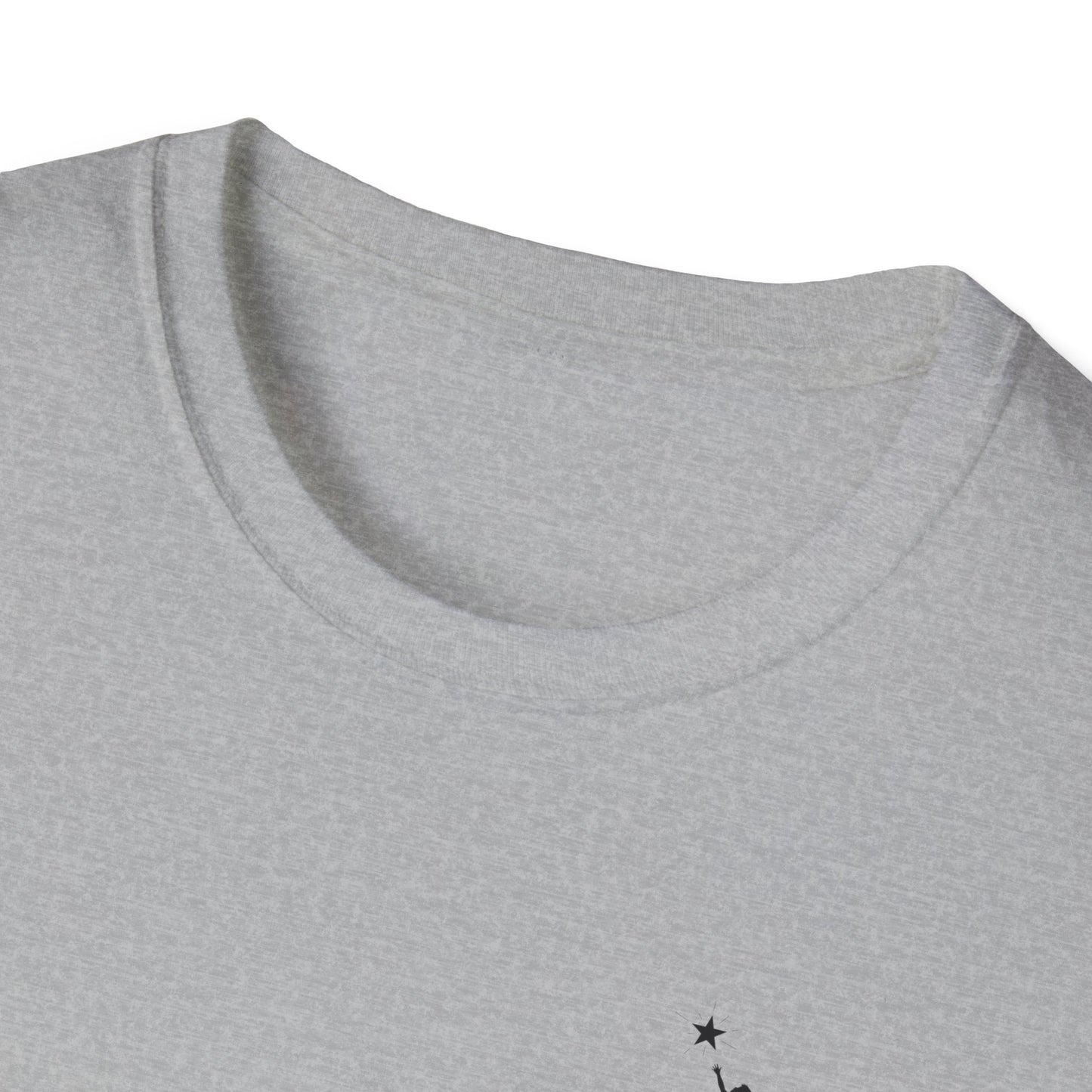 Shine Bright T-Shirt – Inspirational Star Graphic Tee | Minimal Positive Message Shirt