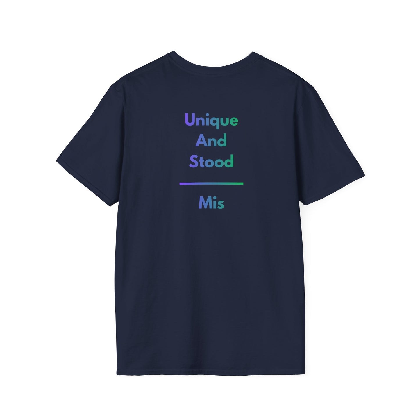 Unique And Misunderstood T-Shirt – Minimal Inspirational Graphic Tee | Thoughtful Statement Shirt