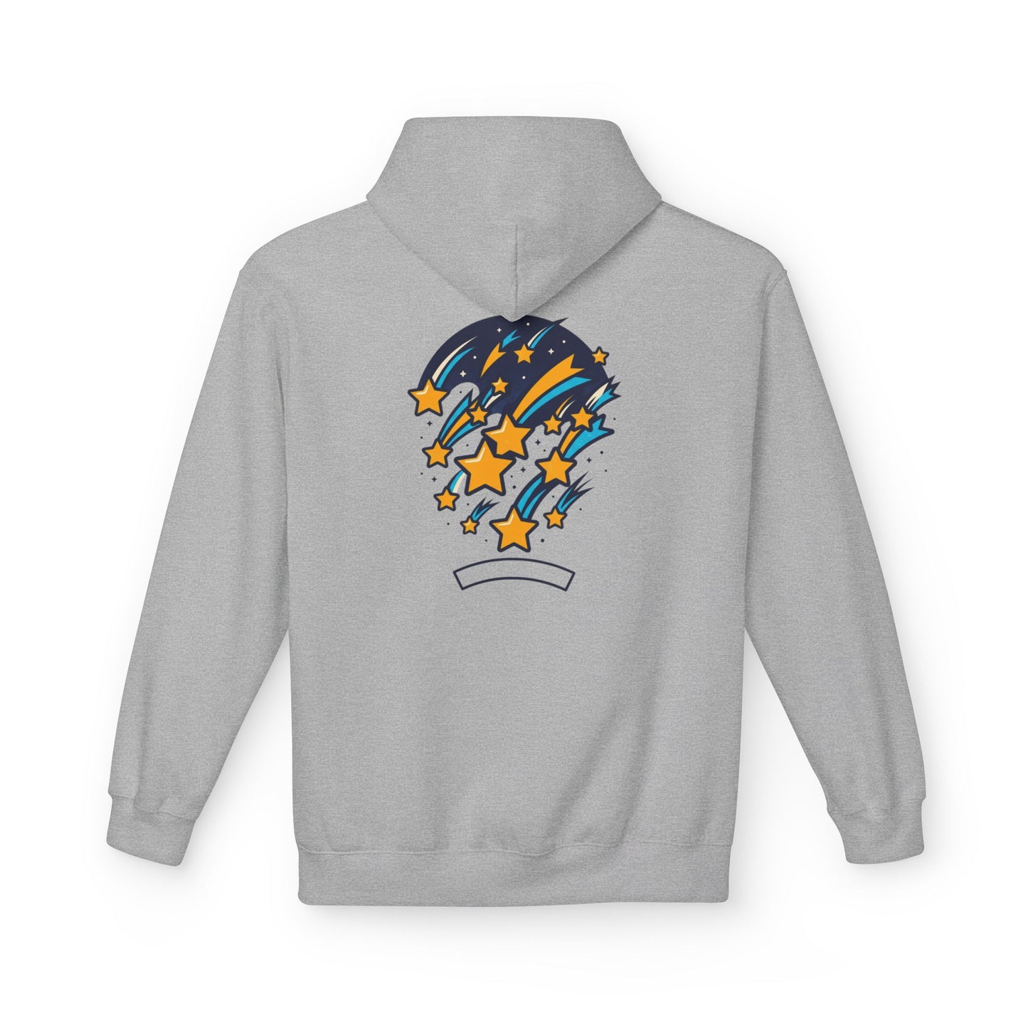 Starfall Hoodie – Shooting Stars Graphic Hoodie | Celestial Aesthetic, Cosmic Streetwear, Unisex Pullover