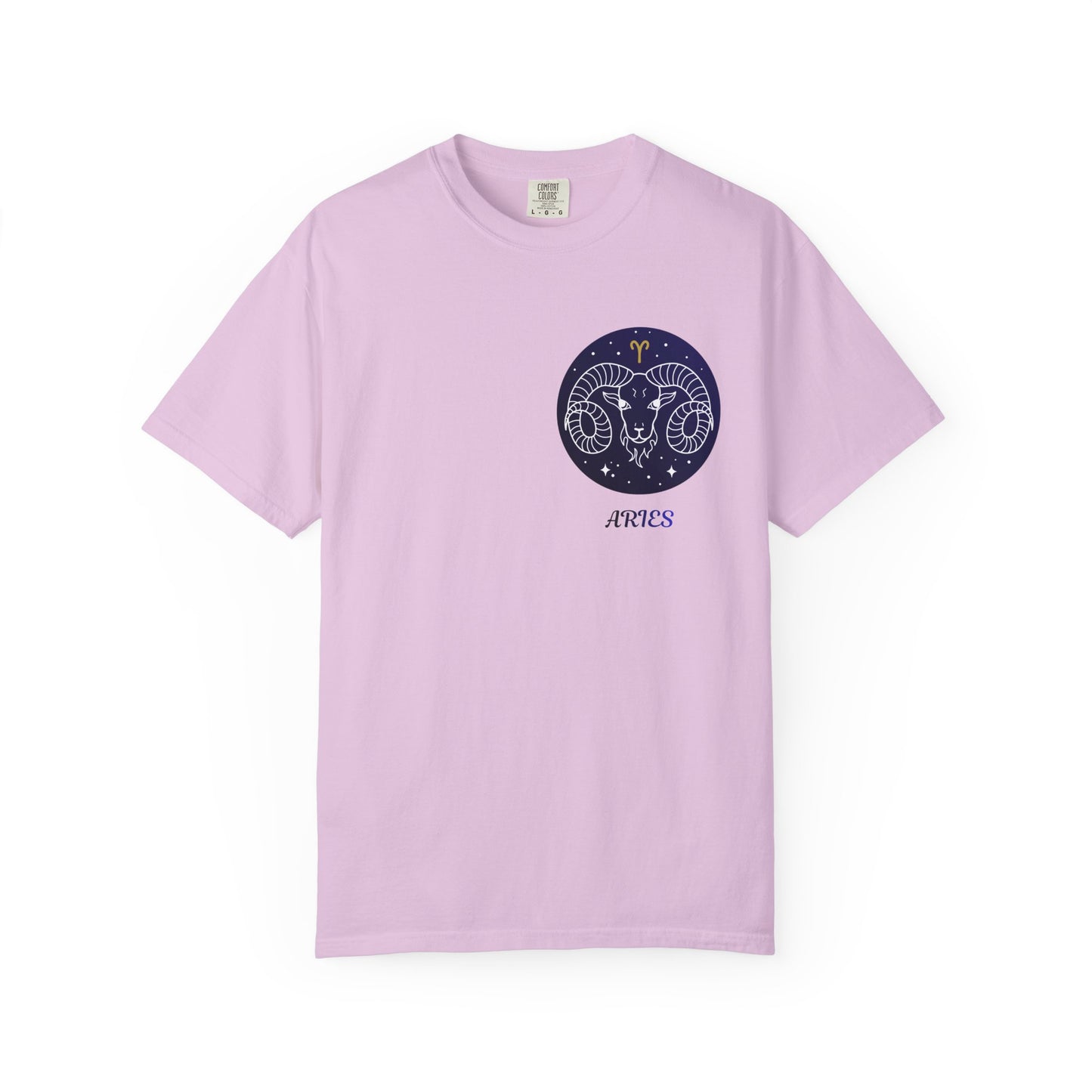 Aries Zodiac Ram T-Shirt – Constellation Astrology Graphic Tee | Minimal Celestial Shirt