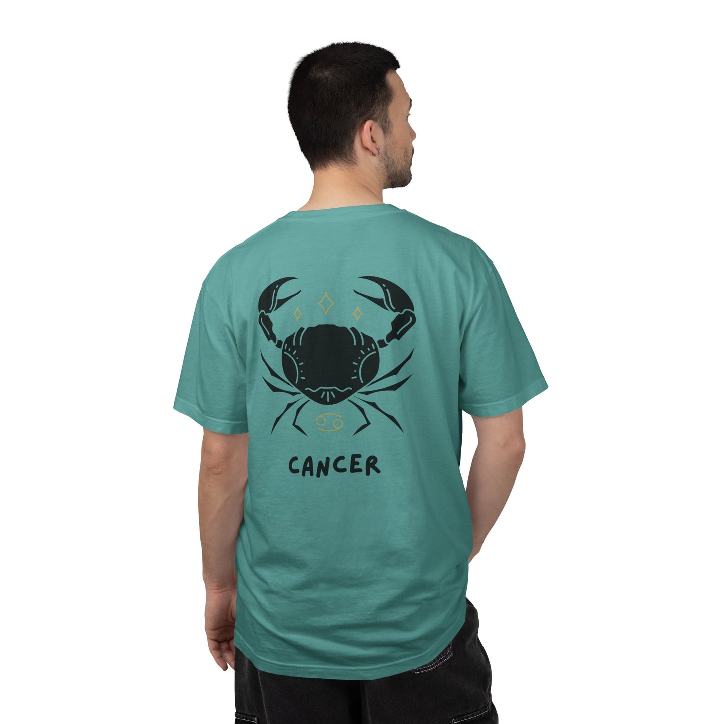 Cancer Zodiac T-Shirt – Crab Astrology Tee | Minimal Celestial Star Sign Shirt