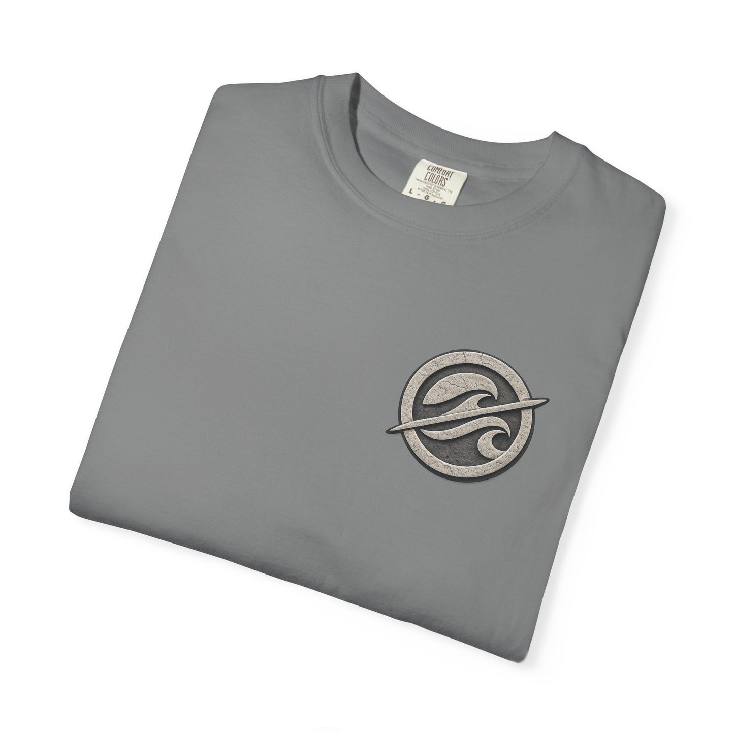 Surf Badge T-Shirt – Retro Wave Logo Tee | Vintage Coastal Streetwear Shirt