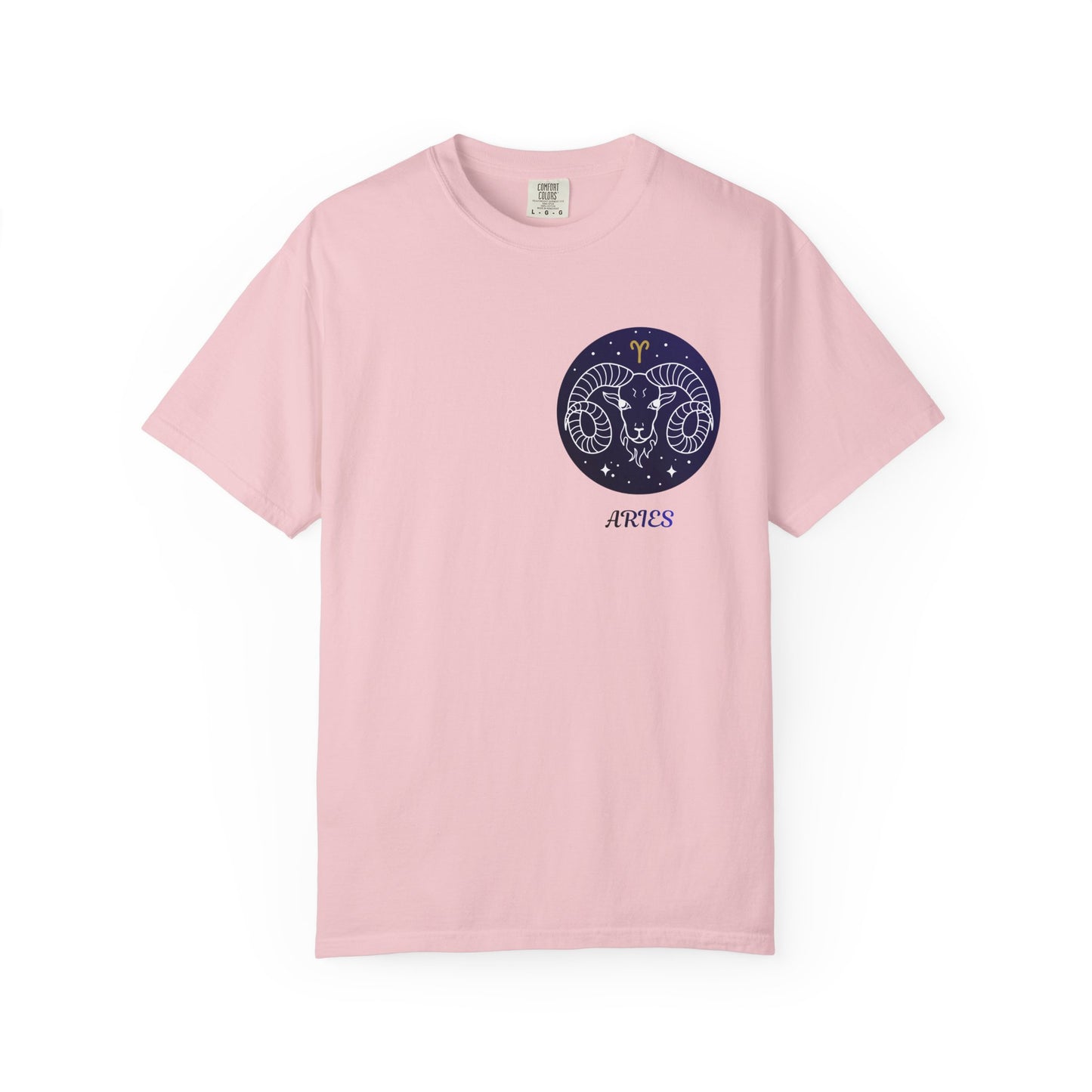 Aries Zodiac Ram T-Shirt – Constellation Astrology Graphic Tee | Minimal Celestial Shirt