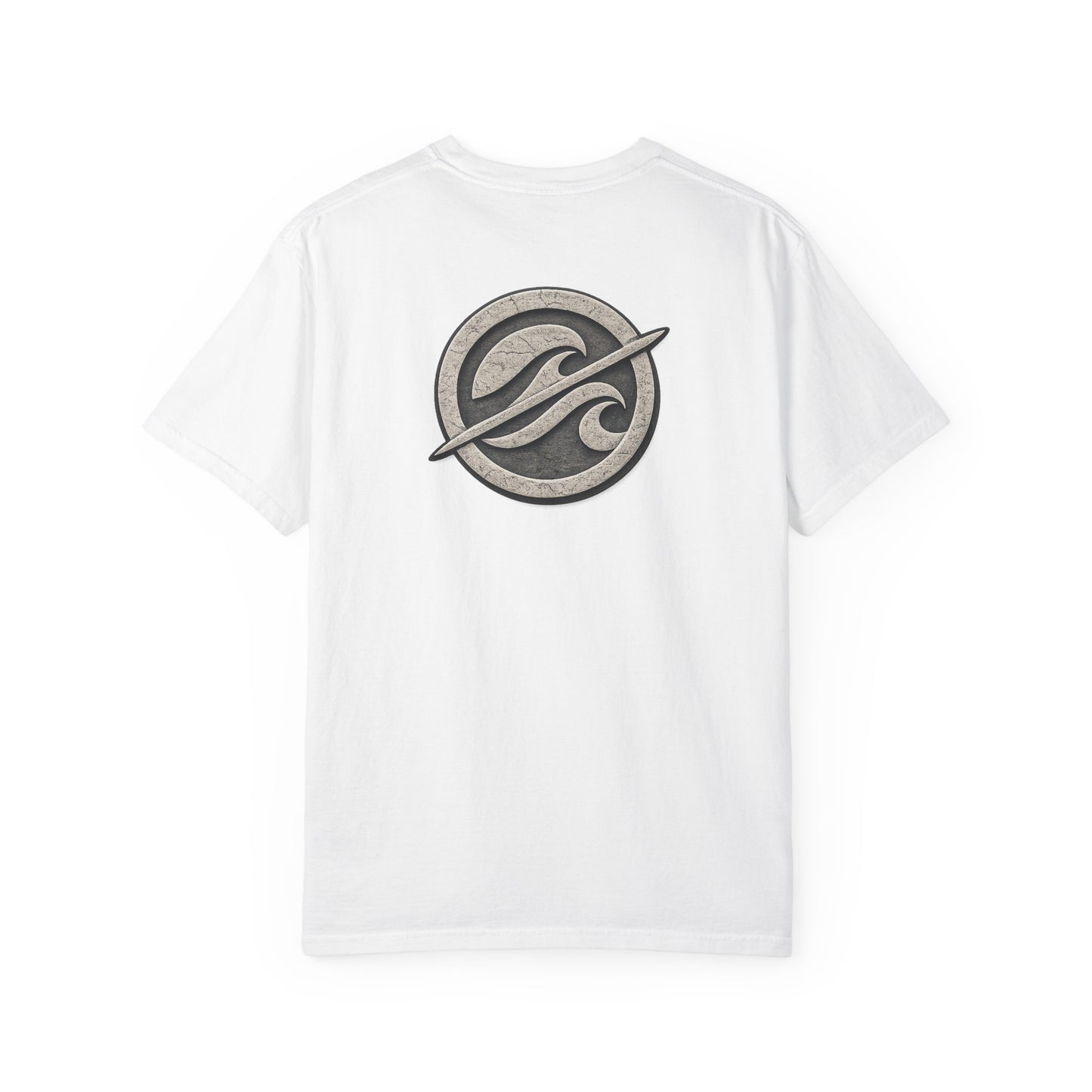 Surf Badge T-Shirt – Retro Wave Logo Tee | Vintage Coastal Streetwear Shirt