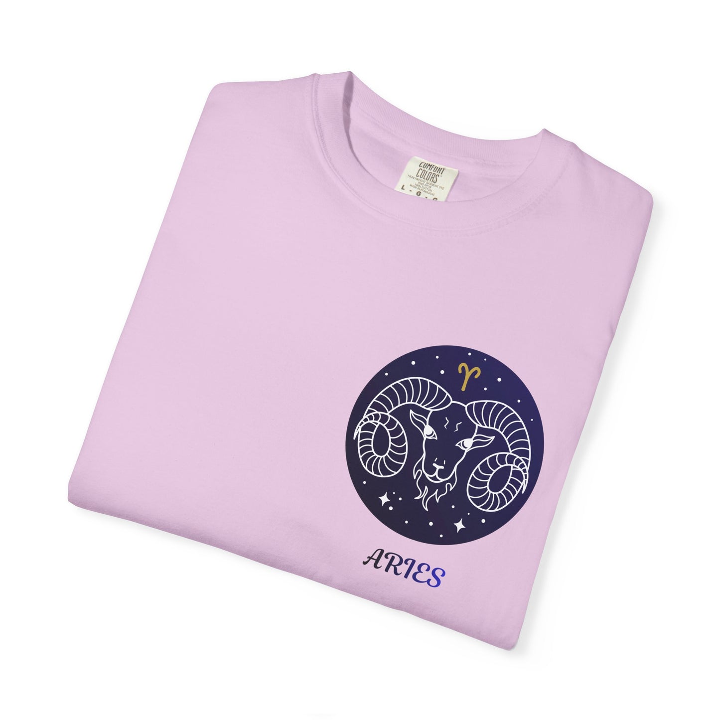 Aries Zodiac Ram T-Shirt – Constellation Astrology Graphic Tee | Minimal Celestial Shirt