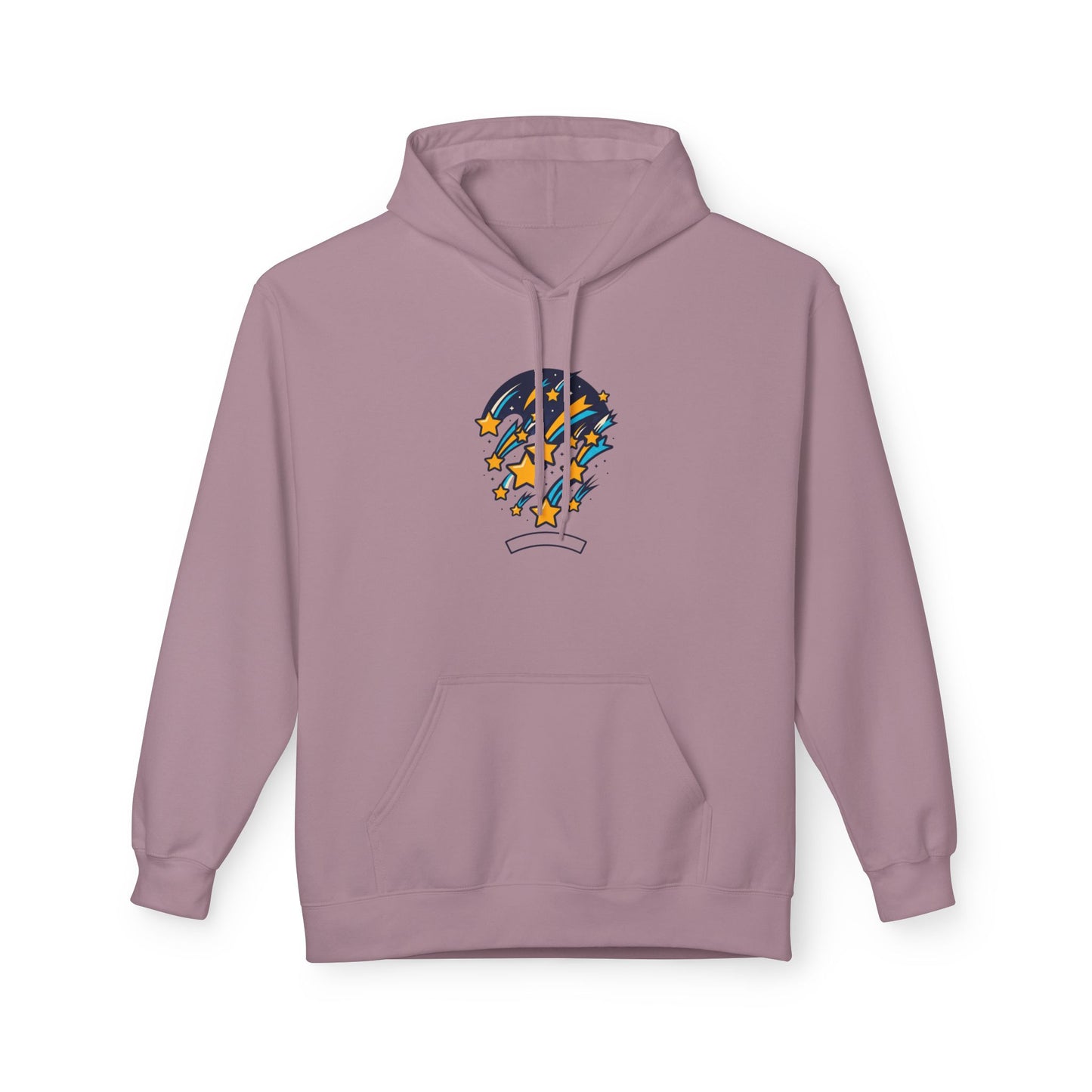 Starfall Hoodie – Shooting Stars Graphic Hoodie | Celestial Aesthetic, Cosmic Streetwear, Unisex Pullover