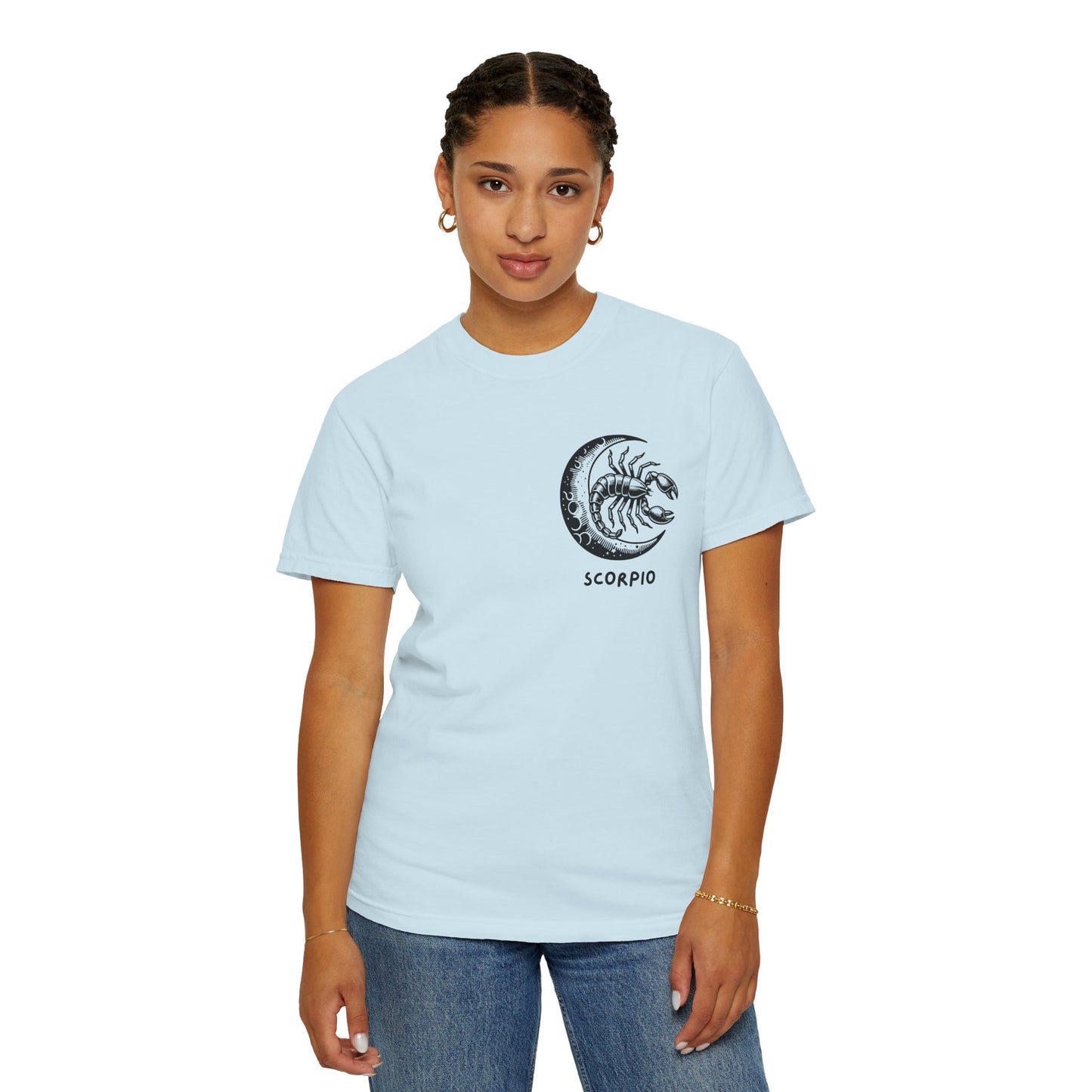 Scorpio Moon T-Shirt – Zodiac Scorpion Graphic Tee | Celestial Astrology Shirt