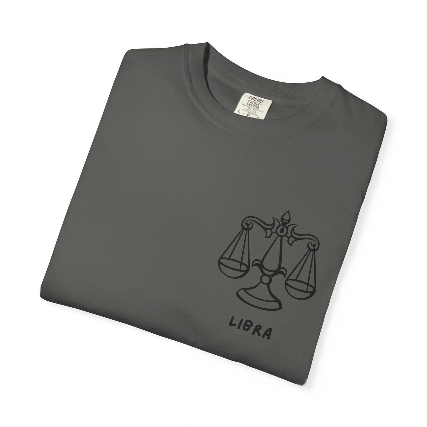 Libra Scales T-Shirt – Zodiac Balance Graphic Tee | Minimal Astrology Shirt