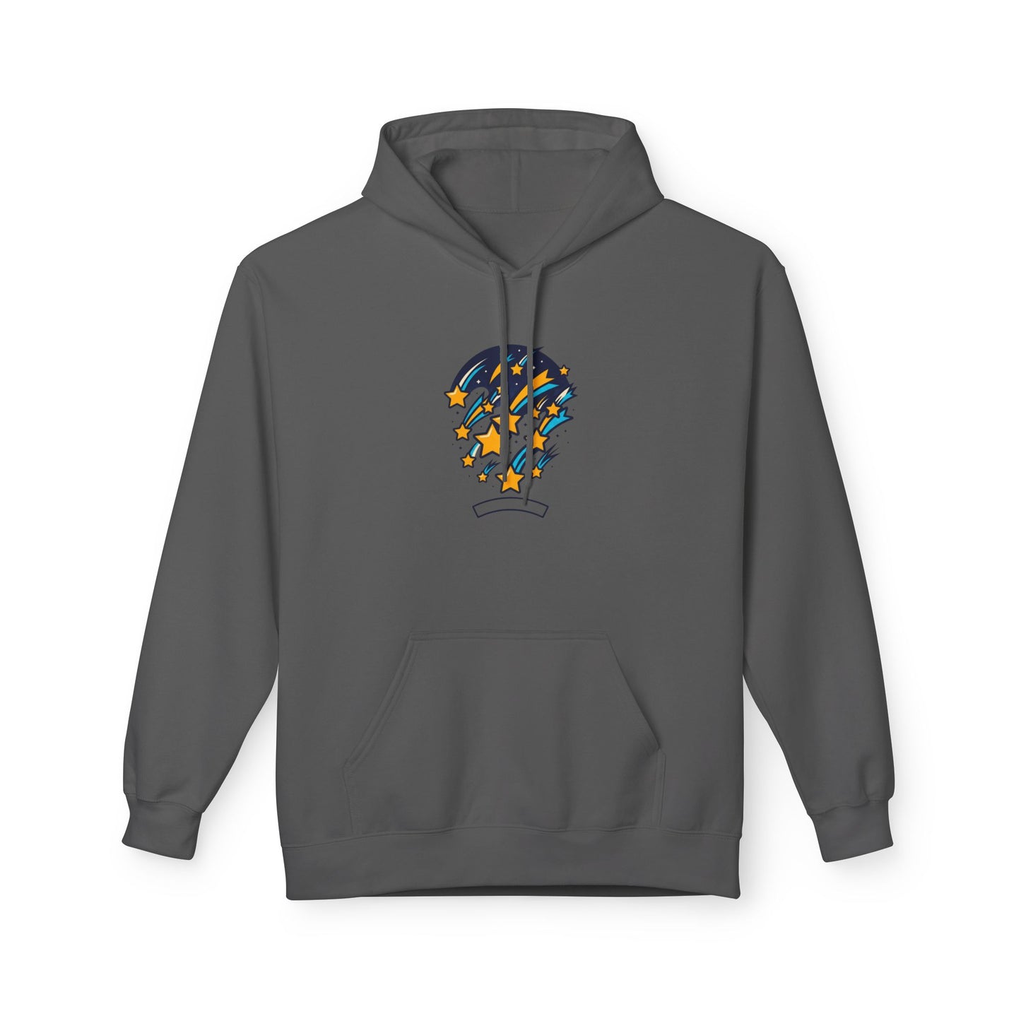 Starfall Hoodie – Shooting Stars Graphic Hoodie | Celestial Aesthetic, Cosmic Streetwear, Unisex Pullover