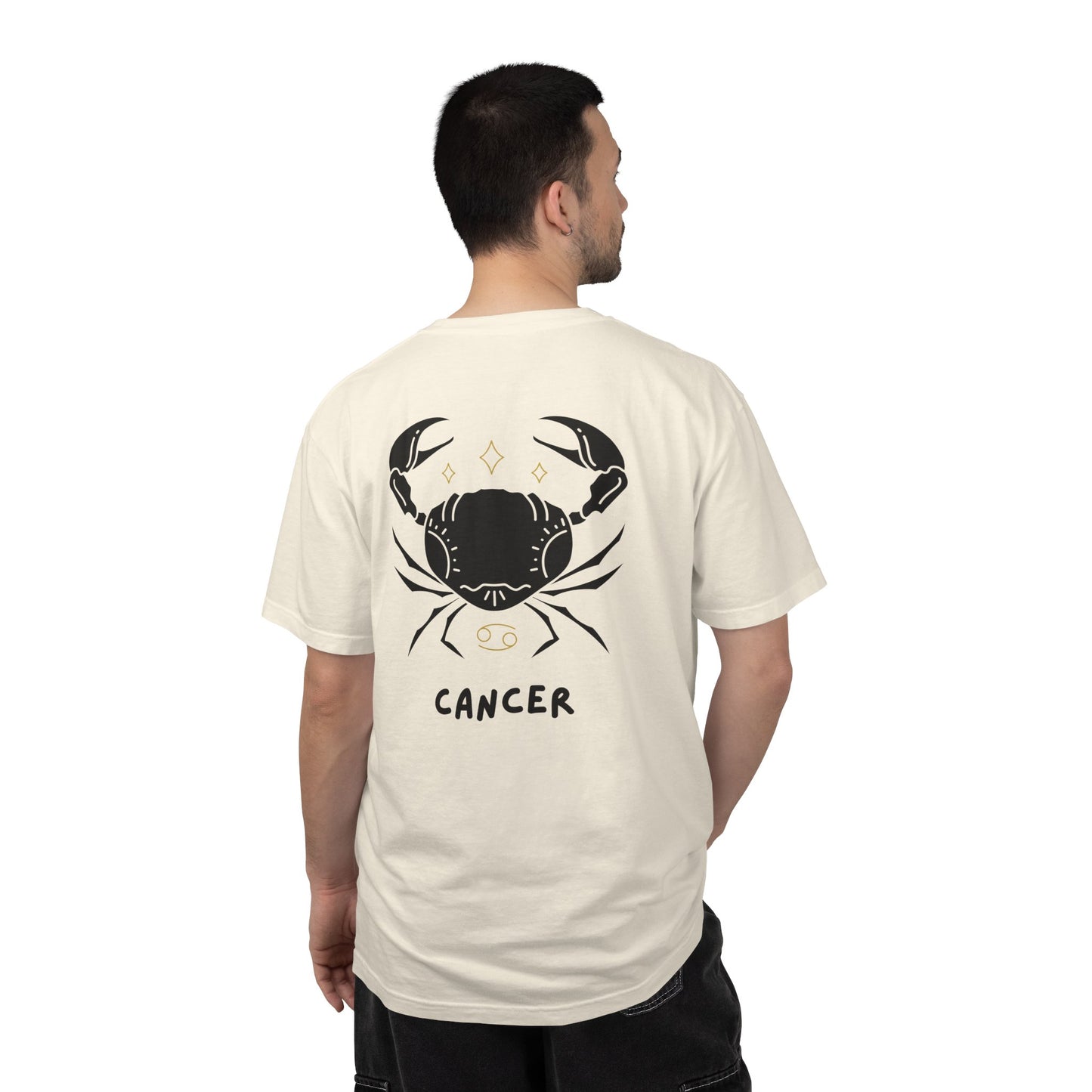 Cancer Zodiac T-Shirt – Crab Astrology Tee | Minimal Celestial Star Sign Shirt