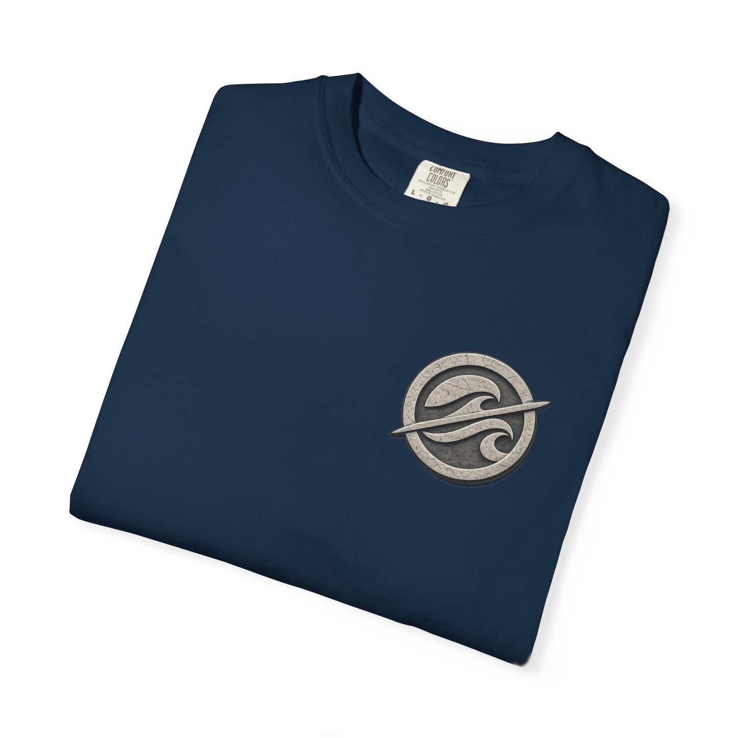 Surf Badge T-Shirt – Retro Wave Logo Tee | Vintage Coastal Streetwear Shirt