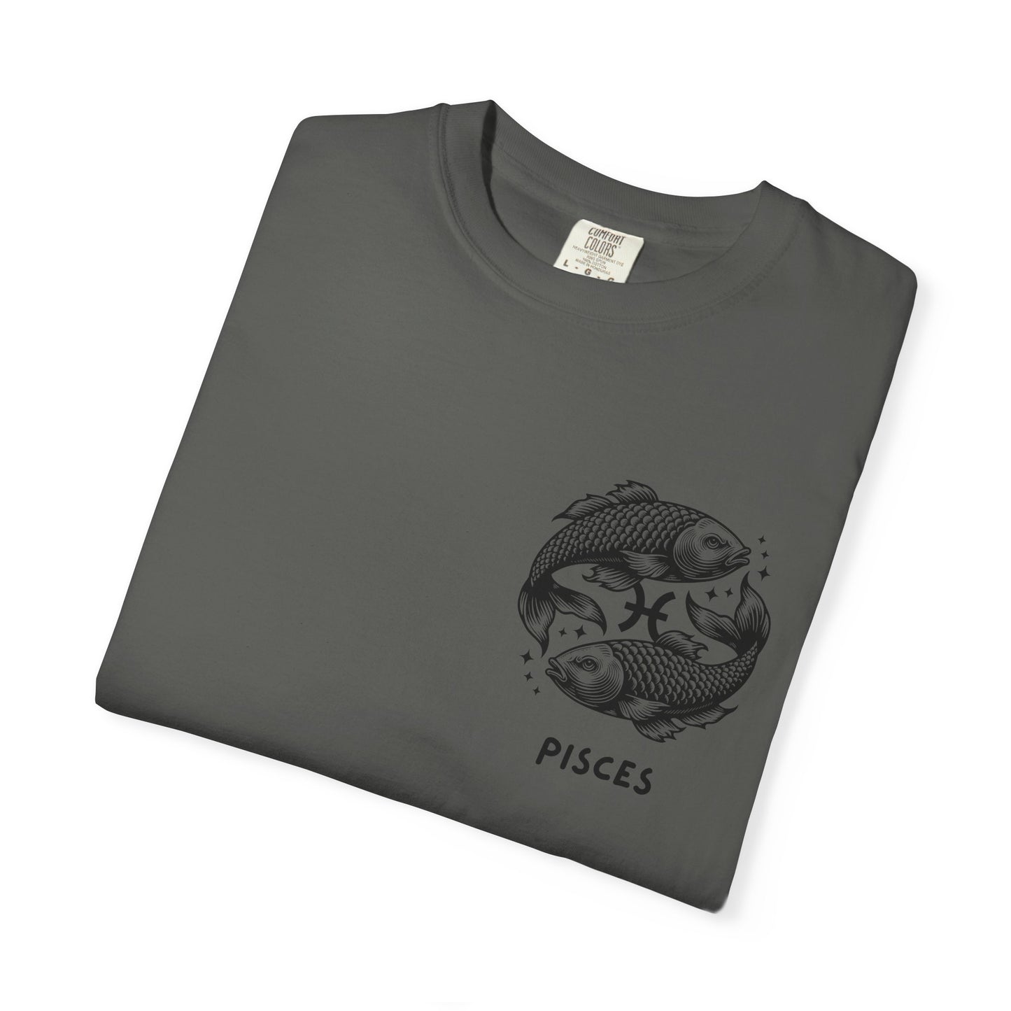 Pisces Zodiac T-Shirt – Pisces Fish Astrology Graphic Tee | Celestial Star Sign Shirt
