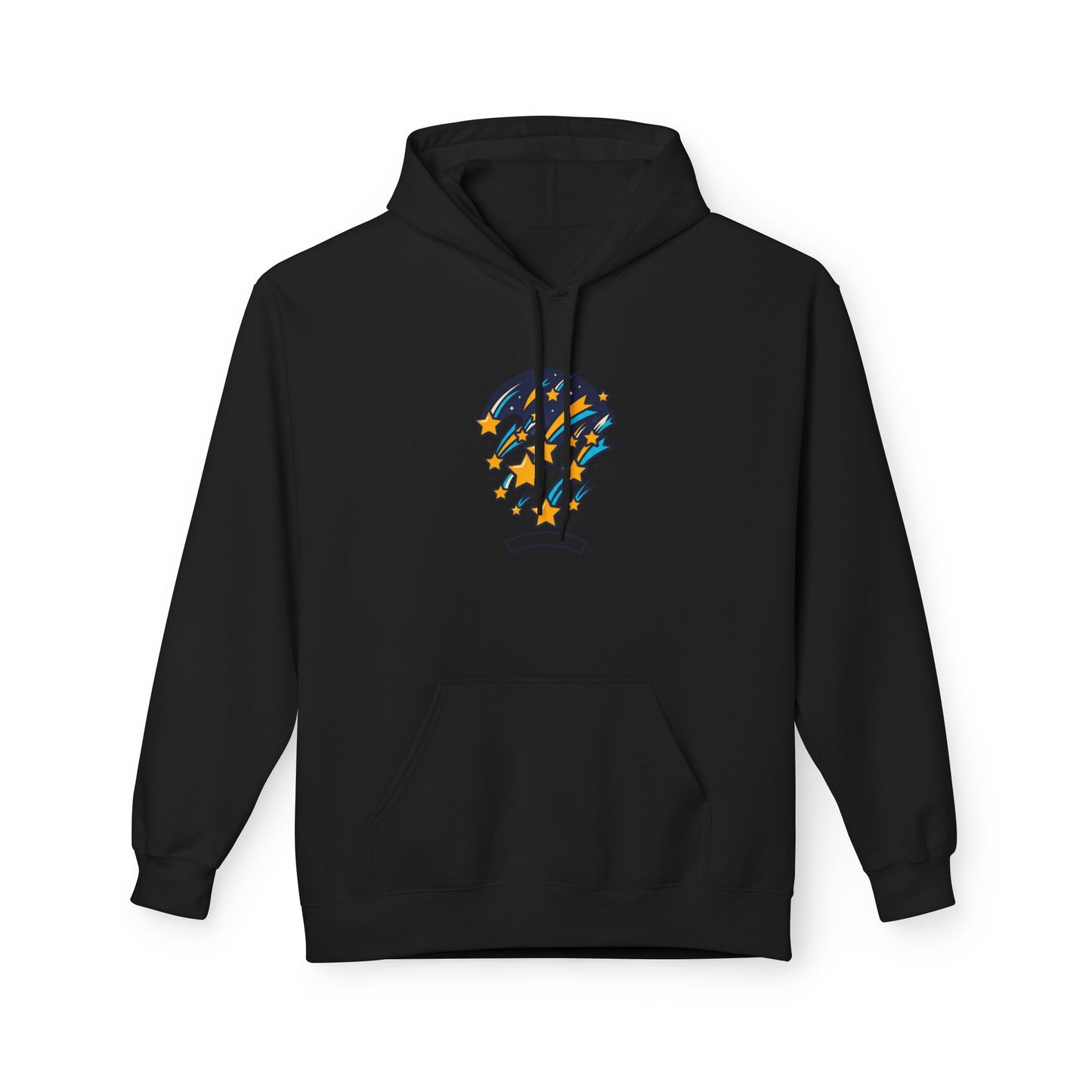 Starfall Hoodie – Shooting Stars Graphic Hoodie | Celestial Aesthetic, Cosmic Streetwear, Unisex Pullover