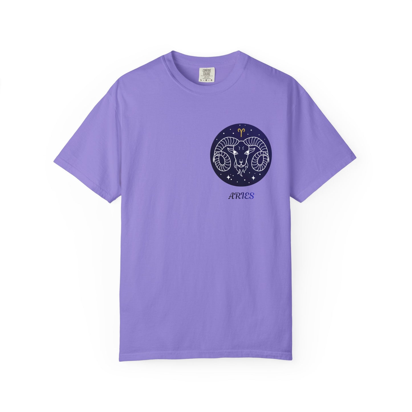 Aries Zodiac Ram T-Shirt – Constellation Astrology Graphic Tee | Minimal Celestial Shirt