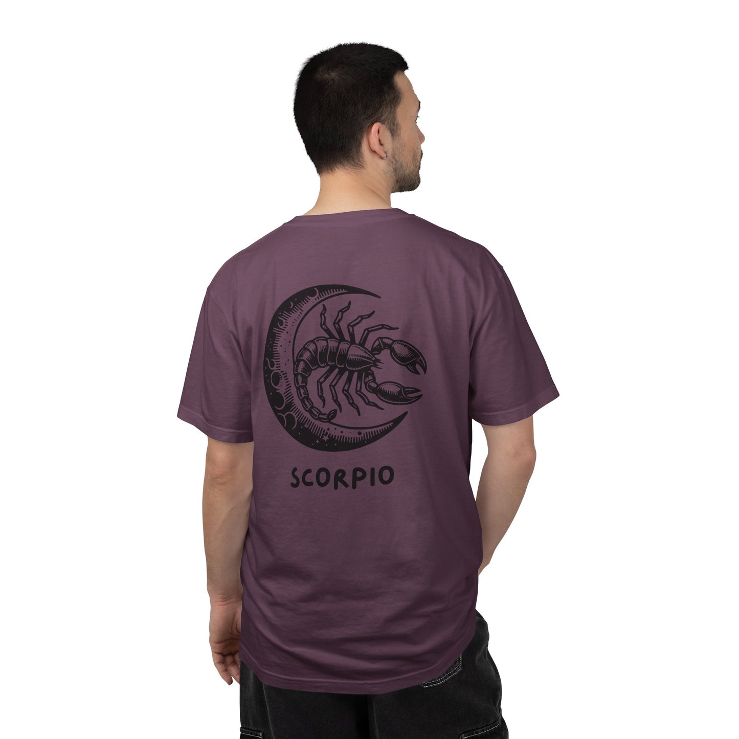 Scorpio Moon T-Shirt – Zodiac Scorpion Graphic Tee | Celestial Astrology Shirt