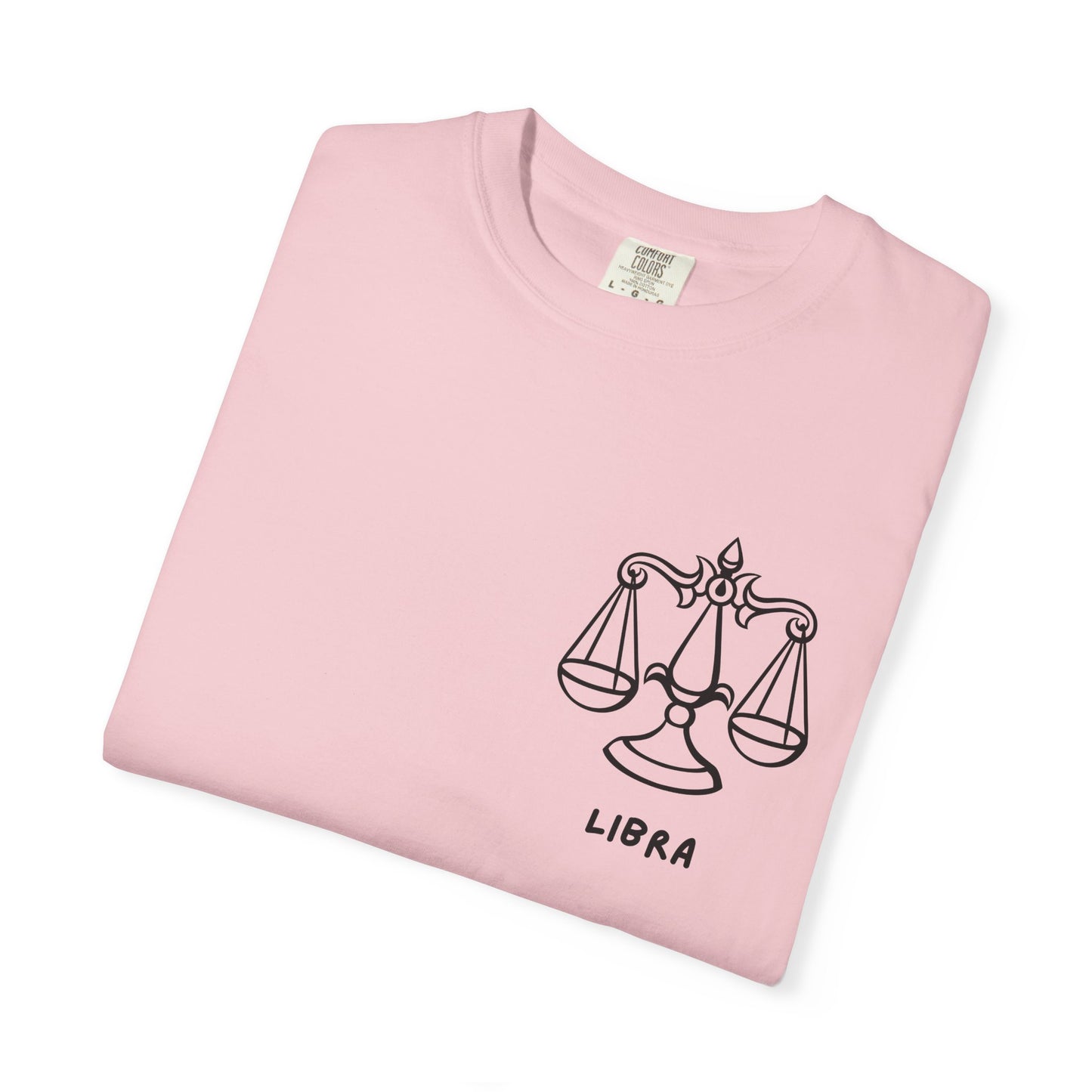 Libra Scales T-Shirt – Zodiac Balance Graphic Tee | Minimal Astrology Shirt