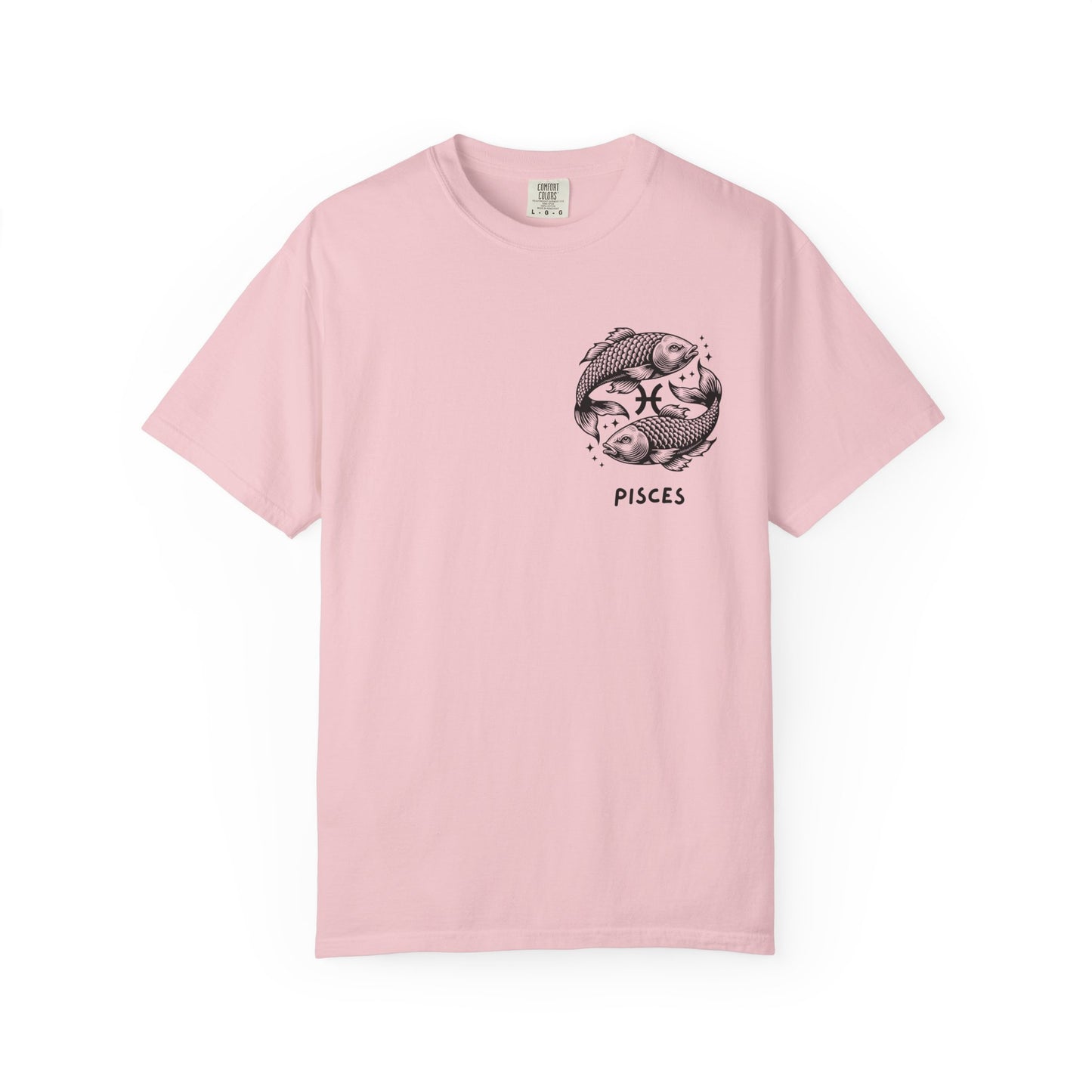 Pisces Zodiac T-Shirt – Pisces Fish Astrology Graphic Tee | Celestial Star Sign Shirt