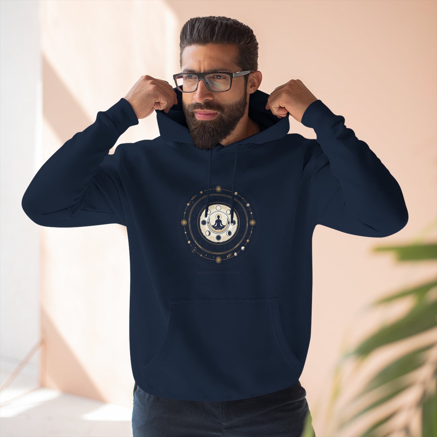 Zodiac Meditation Hoodie – Celestial Birth Chart Mandala Hoodie | Spiritual Astrology Sweatshirt, Unisex Hoodie