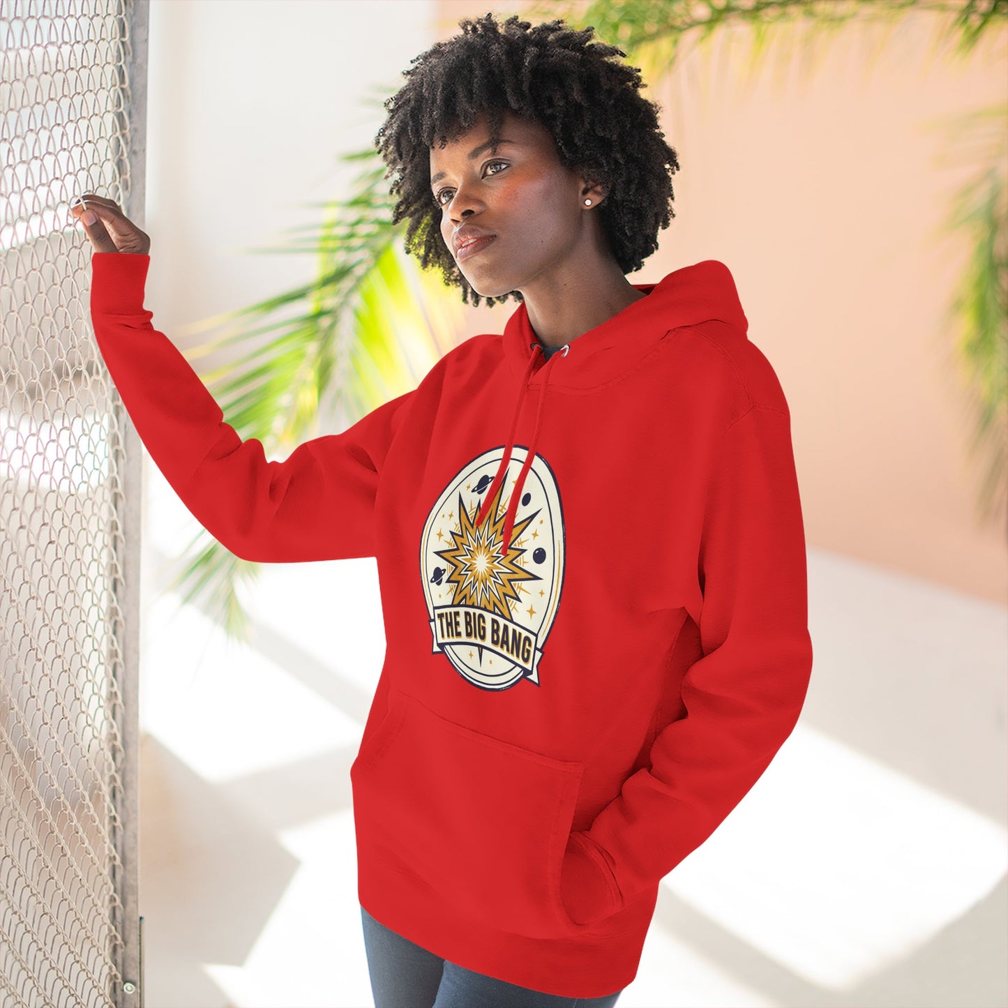 Big Bang Hoodie – Retro Starburst Universe Graphic Hoodie | Astronomy Science Hoodie, Cosmic Streetwear, Unisex Hoodie