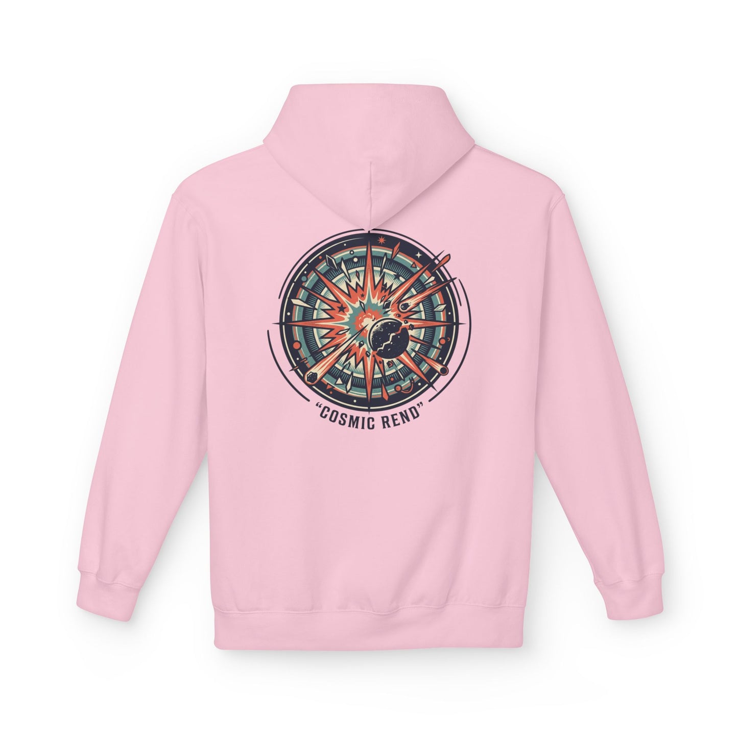 Cosmic Compass Hoodie – Retro Space Navigation Graphic Hoodie | Celestial Streetwear, Vintage Space Aesthetic, Unisex Hoodie