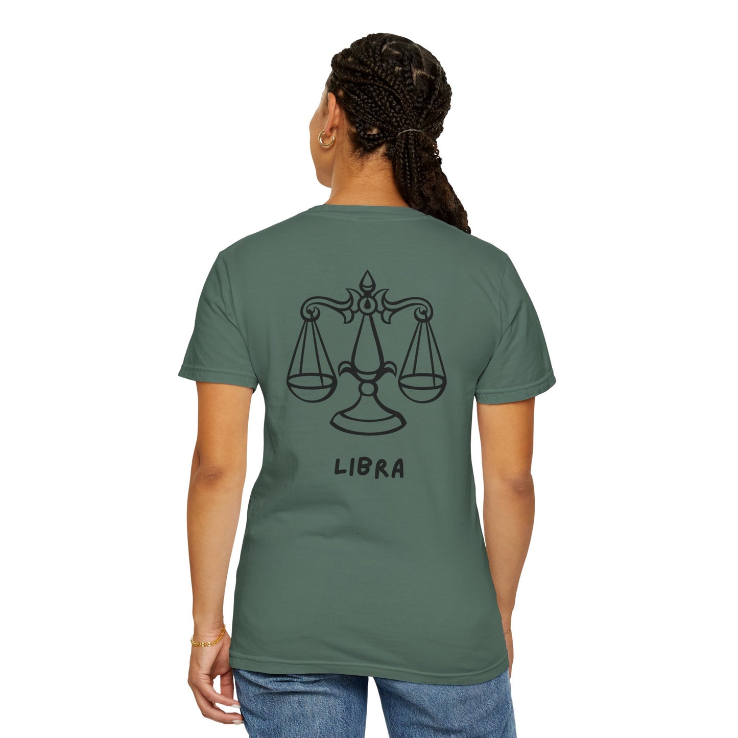 Libra Scales T-Shirt – Zodiac Balance Graphic Tee | Minimal Astrology Shirt