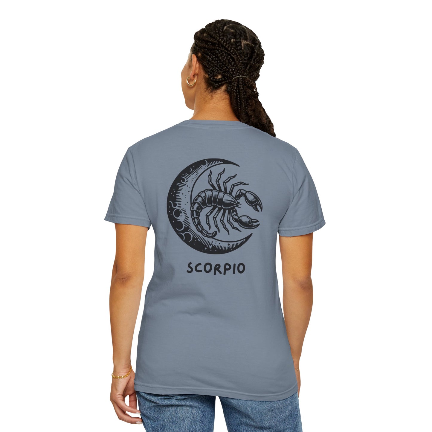 Scorpio Moon T-Shirt – Zodiac Scorpion Graphic Tee | Celestial Astrology Shirt