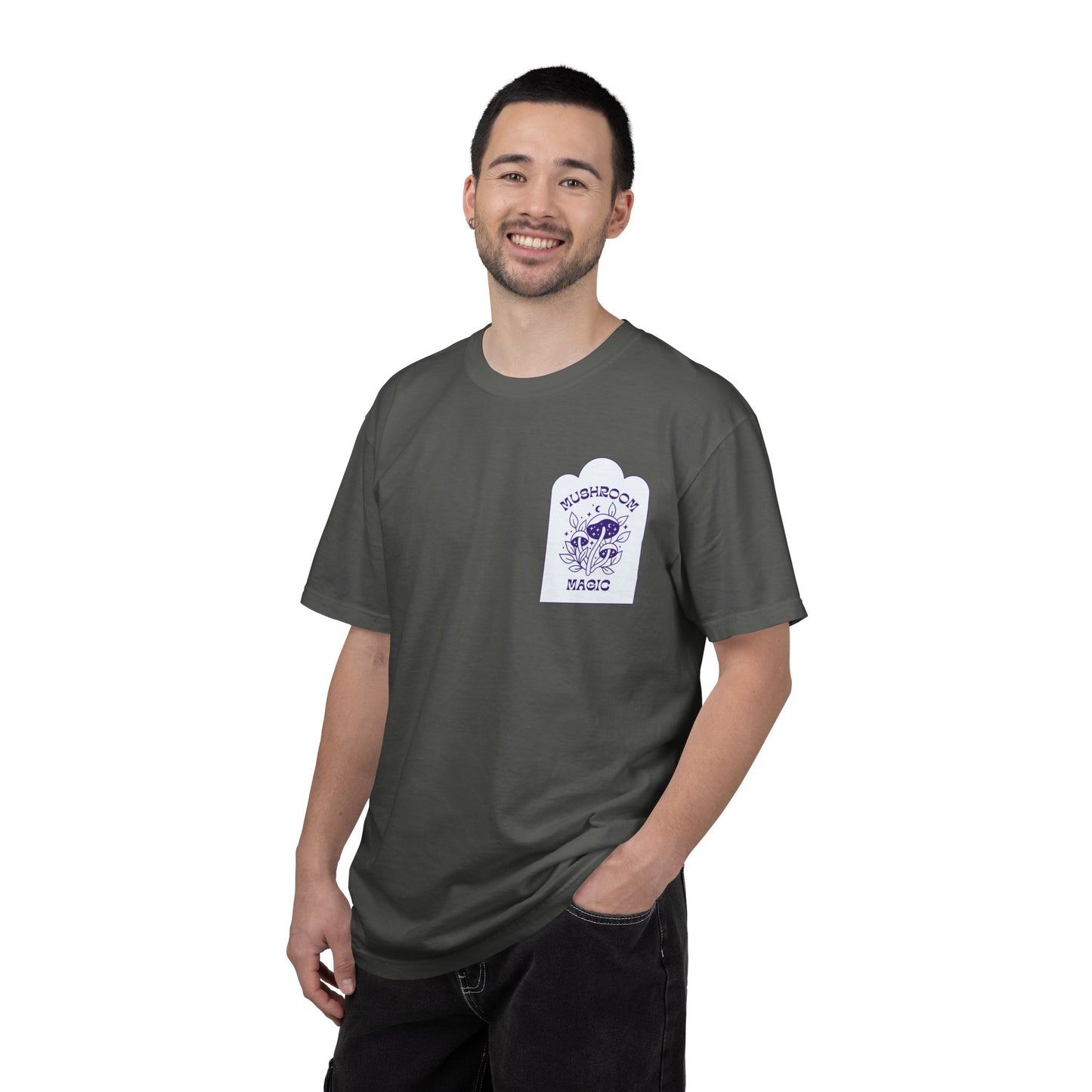 Mushroom Magic T-Shirt – Retro Psychedelic Fungi Graphic Tee | Nature-Inspired Vintage Shirt