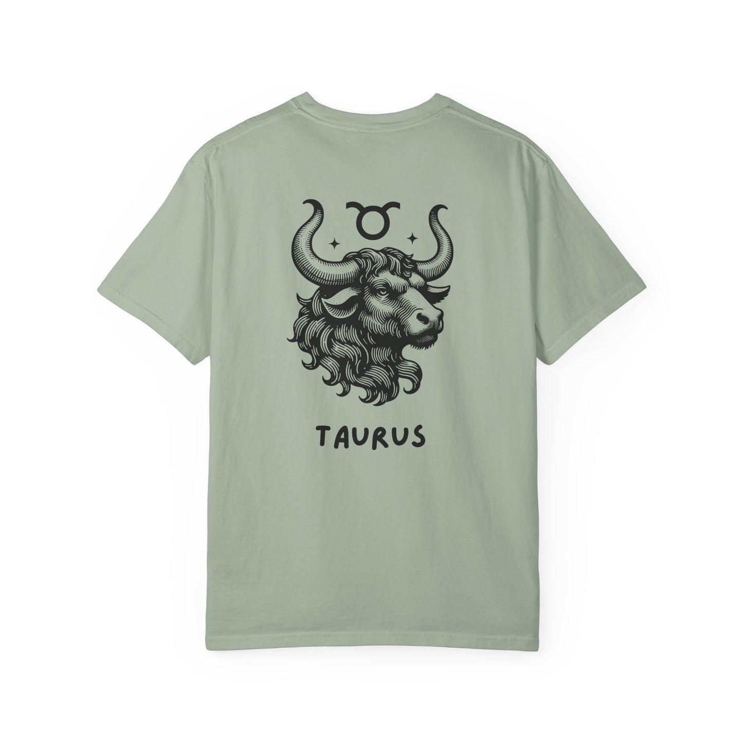 Taurus Bull Zodiac T-Shirt – Minimal Astrology Graphic Tee | Earth Sign Vintage Shirt