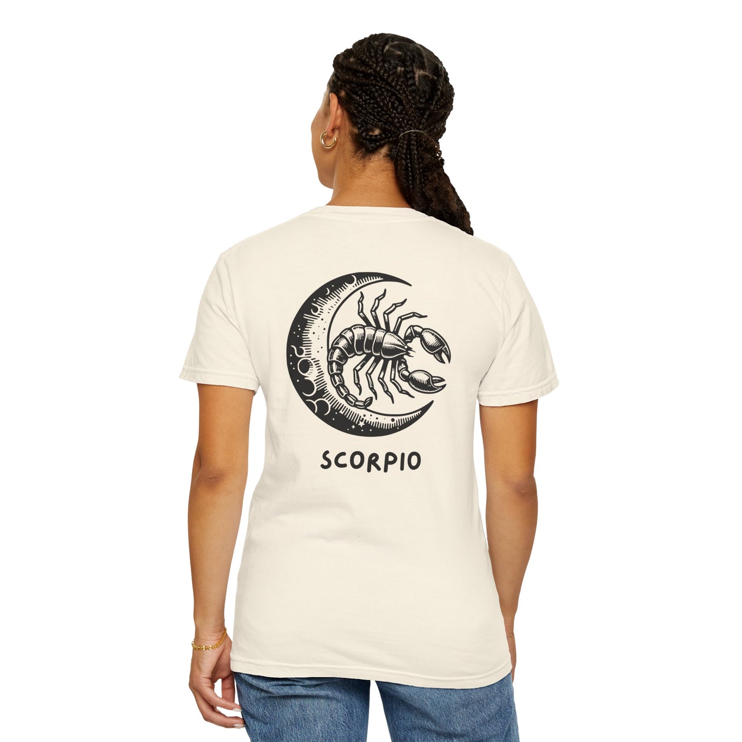 Scorpio Moon T-Shirt – Zodiac Scorpion Graphic Tee | Celestial Astrology Shirt