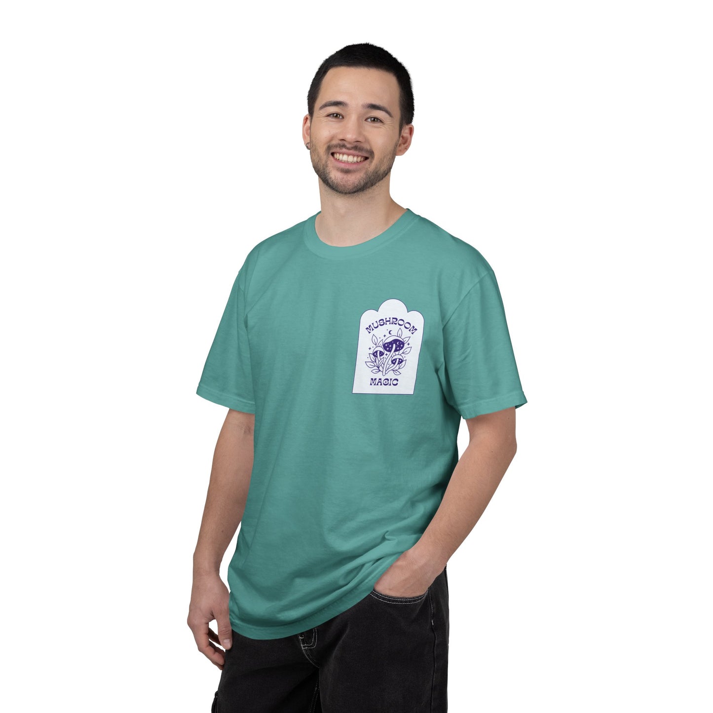 Mushroom Magic T-Shirt – Retro Psychedelic Fungi Graphic Tee | Nature-Inspired Vintage Shirt