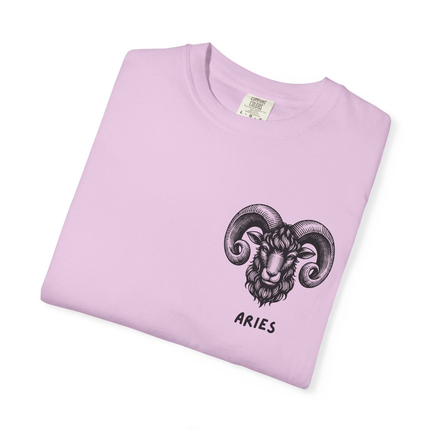 Aries Zodiac T-Shirt – Aries Ram Astrology Graphic Tee | Vintage Star Sign Shirt, Unisex Tee