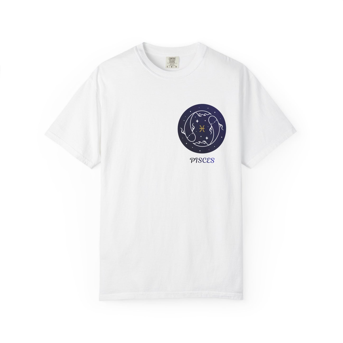 Pisces Constellation T-Shirt – Zodiac Astrology Graphic Tee | Minimal Celestial Star Sign Shirt