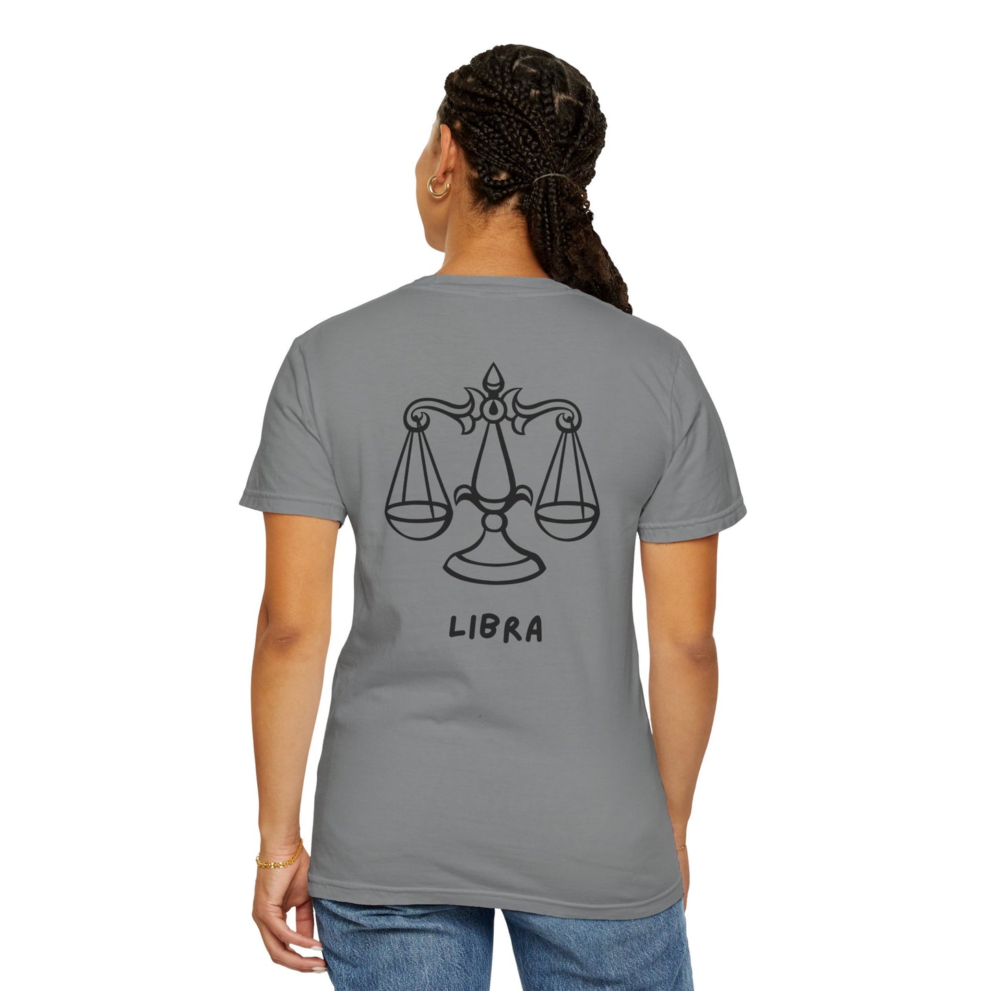 Libra Scales T-Shirt – Zodiac Balance Graphic Tee | Minimal Astrology Shirt